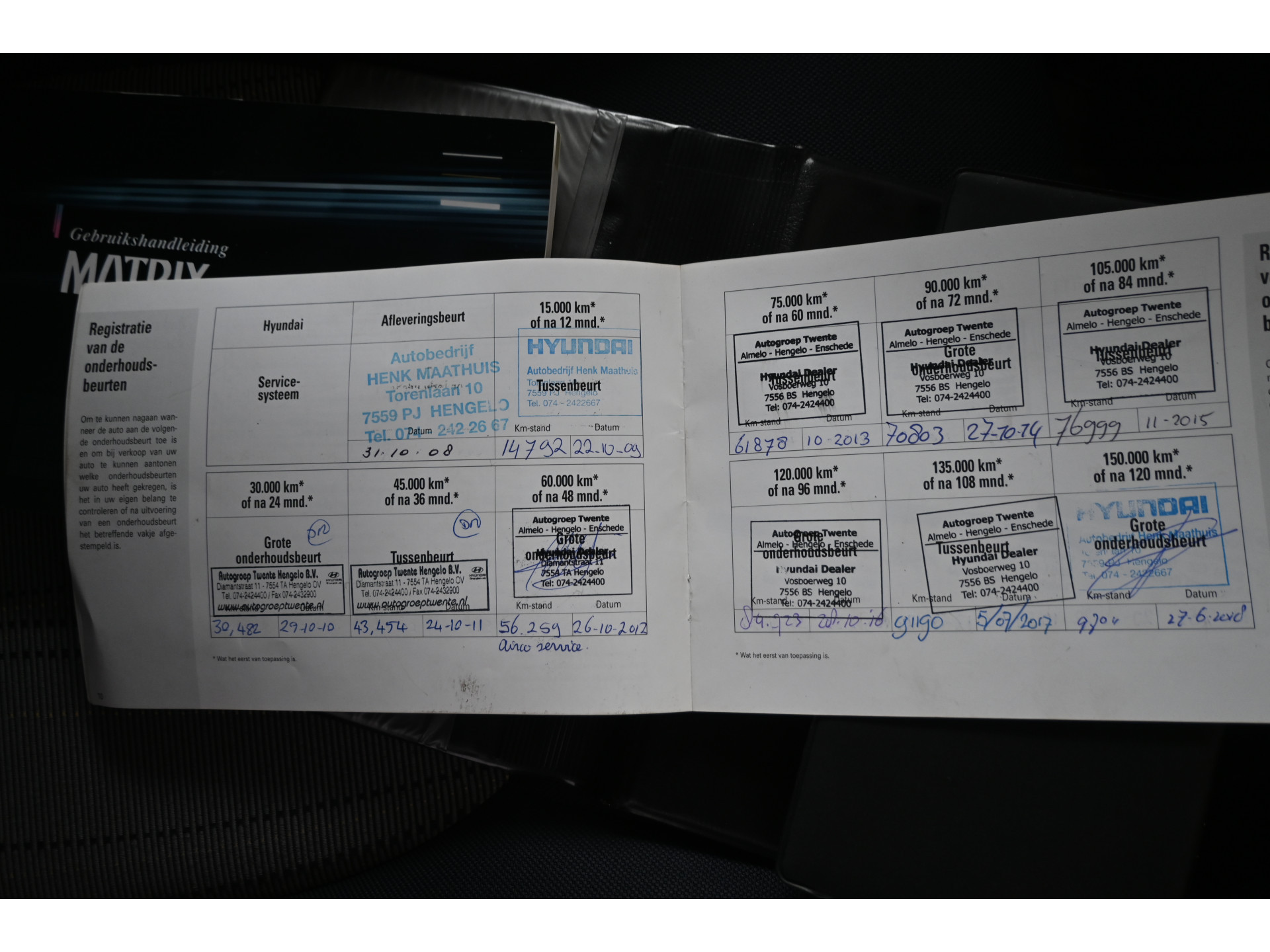 Hyundai Matrix 1.6i Dynamic Airco Elektrisch Pakket! Trekhaak All in Prijs! Inruil Mogelijk!