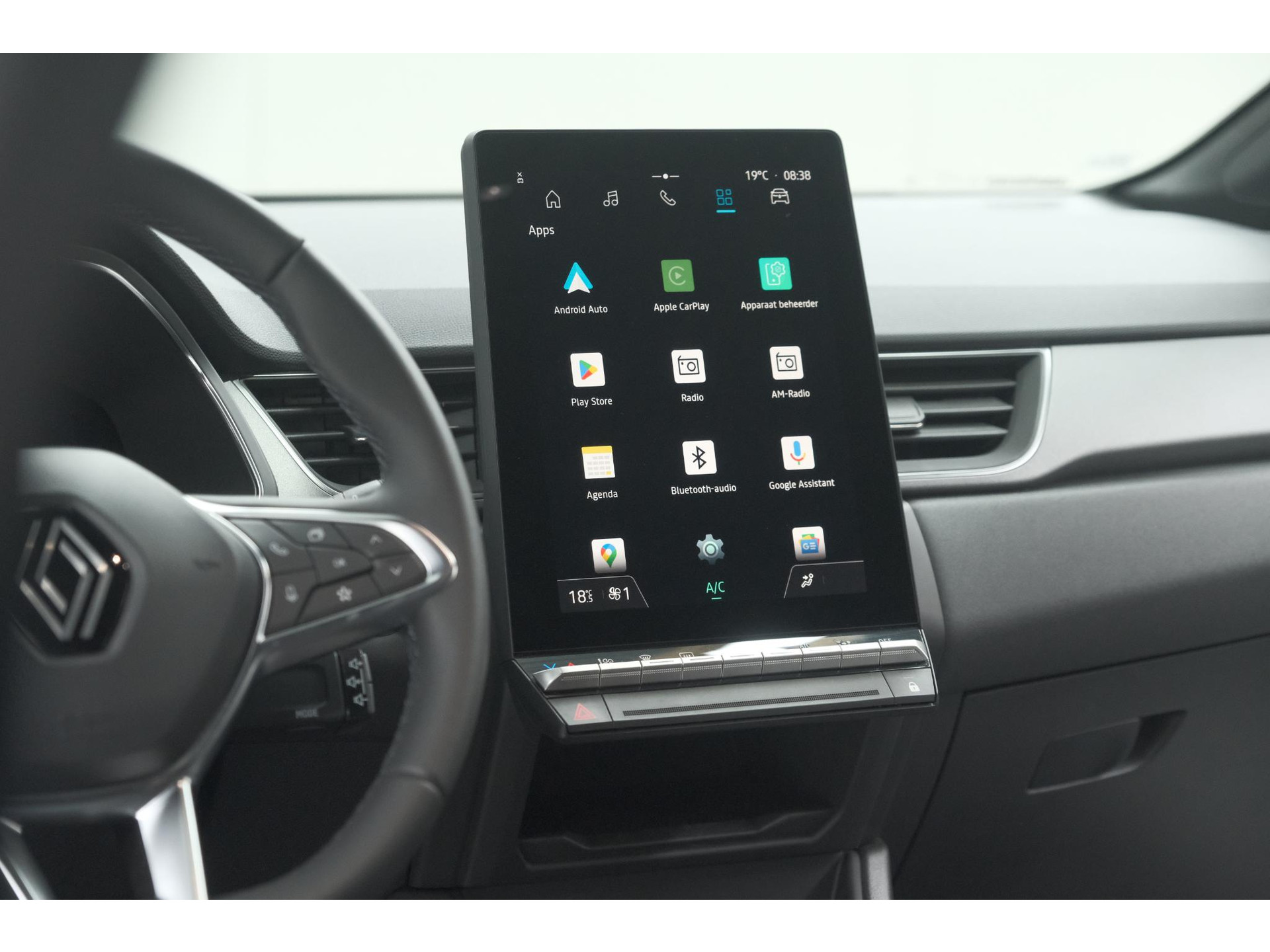 Renault Captur Mild Hybrid 160 EDC Techno | Camera | Navigatie | Apple Carplay | Pack Full Screen