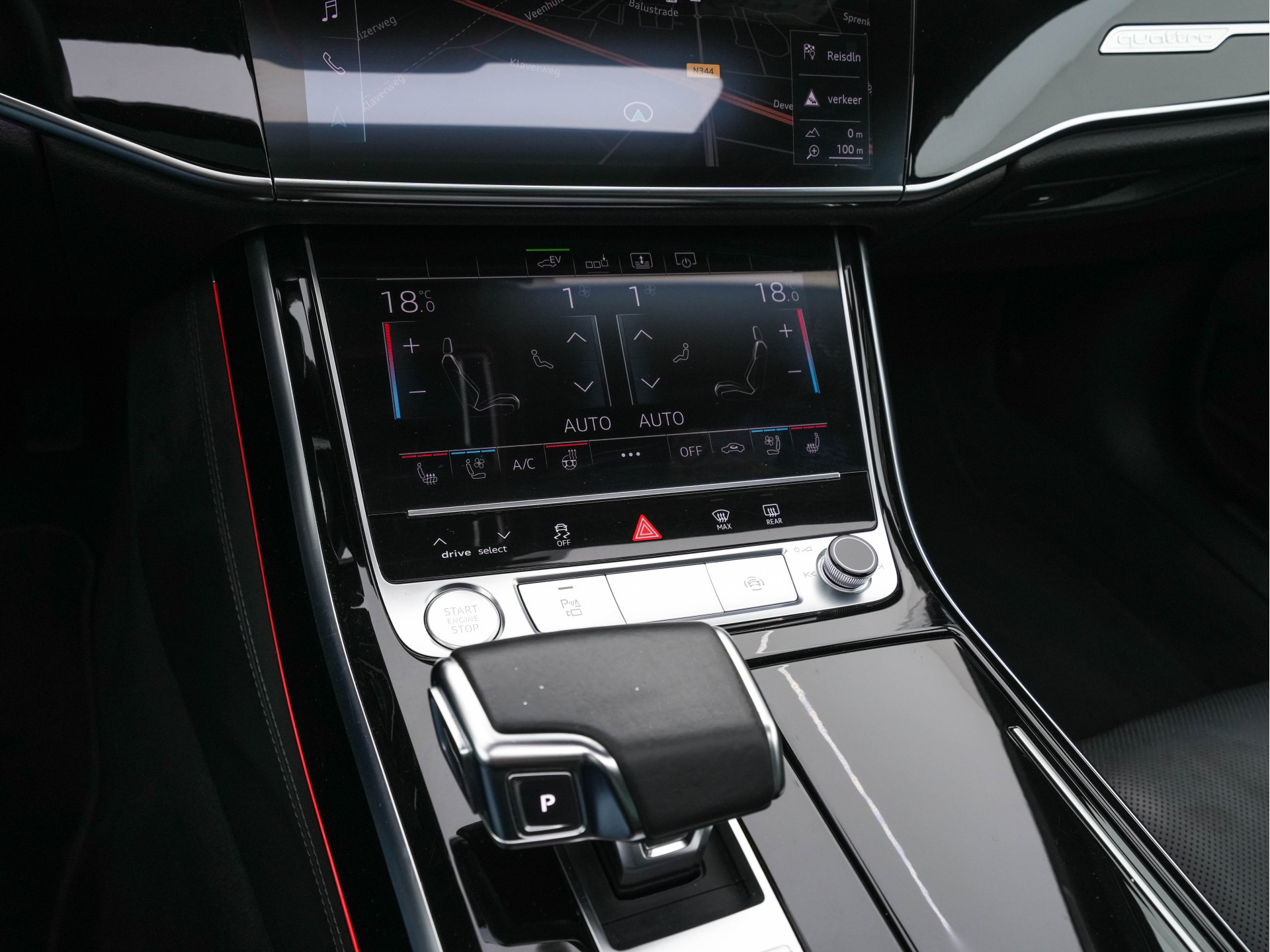 Audi A8 60 TFSI-E Quattro Lang Pro Line Plus (INCL-BTW) *PANO | LEATHER | MATRIX-LED | ADAPTIVE-CRUISE | BLIND-SPOT | SOFT-CLOSE | BANG&OLUFSEN | TOP-VIEW | MEMORY-PACK | MASSAGE | KEYLESS | DIGI-COCKPIT | NAVI-FULLMAP | 20''ALU