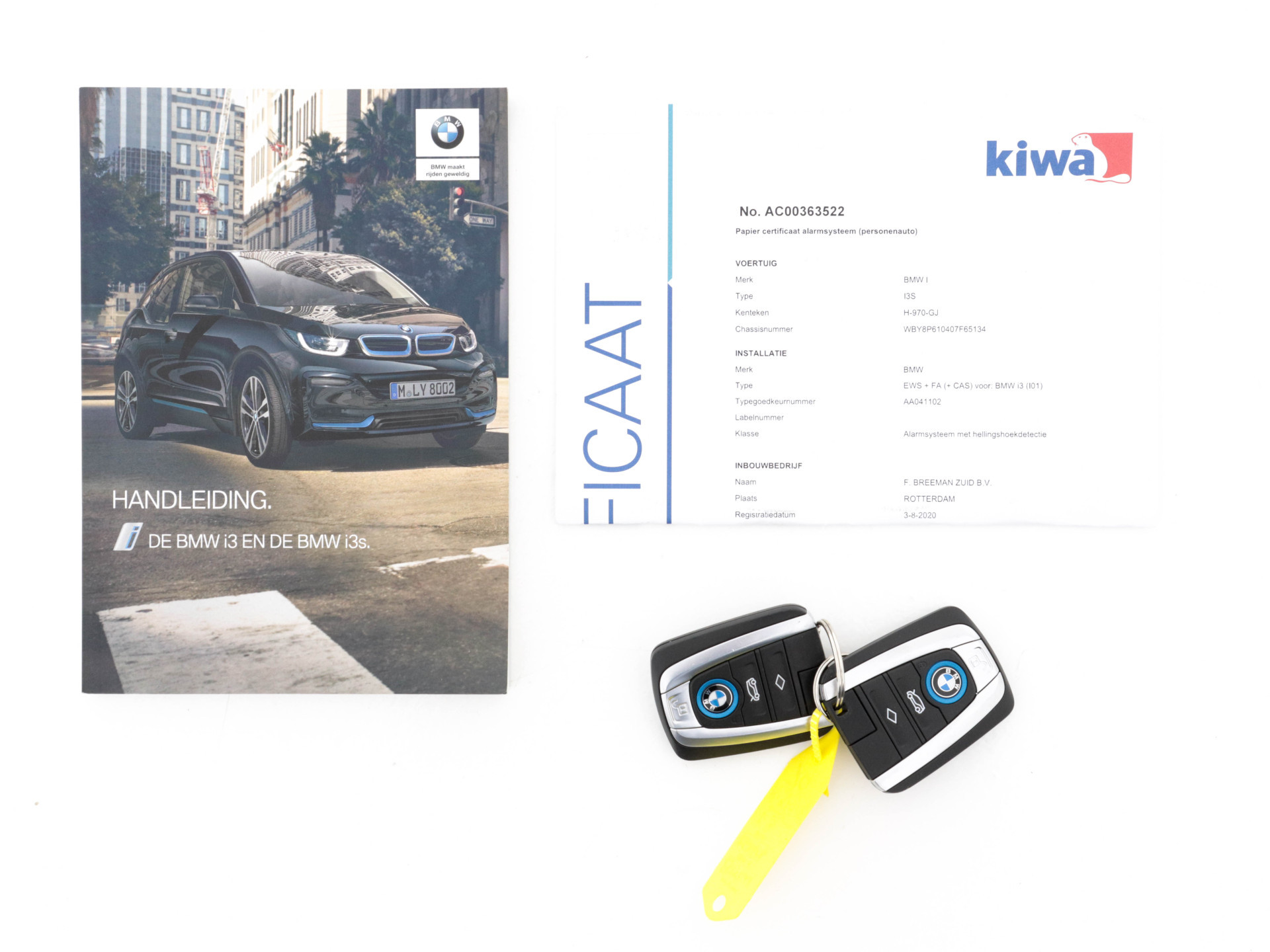 BMW i3 S 120Ah 42 kWh Edition Road (1 of 1000 !) [ 3-Fase ] {SOH-100%} (INCL-BTW ) Aut * HEAT-PUMP | LEATHER | NAVI-FULLMAP | HARMAN/KARDON-AUDIO | FULL-LED | KEYLESS | CAMERA | DAB | DIGI-COCKPIT | CRUISE | COMFORT-SEATS | CCS-FASTLOADER | 20"ALU*