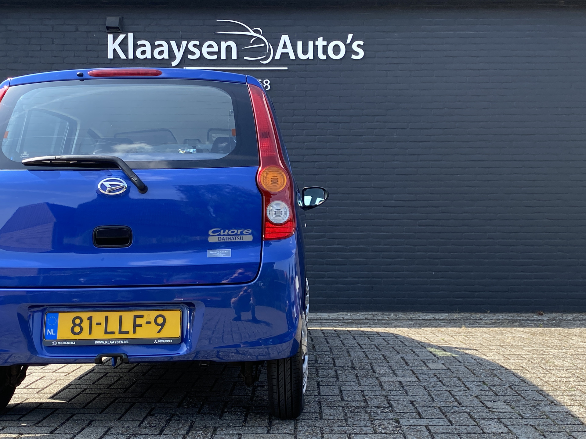 Daihatsu Cuore 1.0 Clever | dealer onderhouden | metallic lak | centrale deurvergrendeling | airbags | NL auto