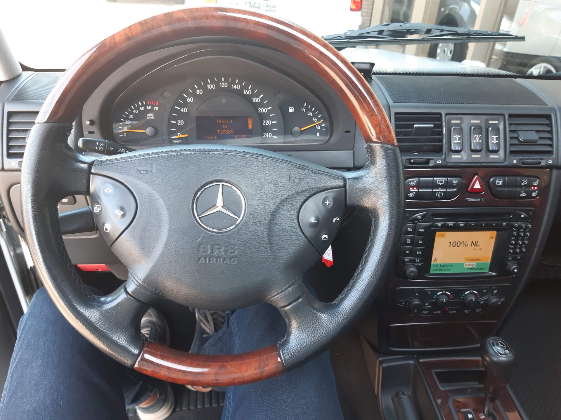 Mercedes-Benz G-klasse 500 Zwart Leer Comand Xenon Memory stoel  Schuifdak