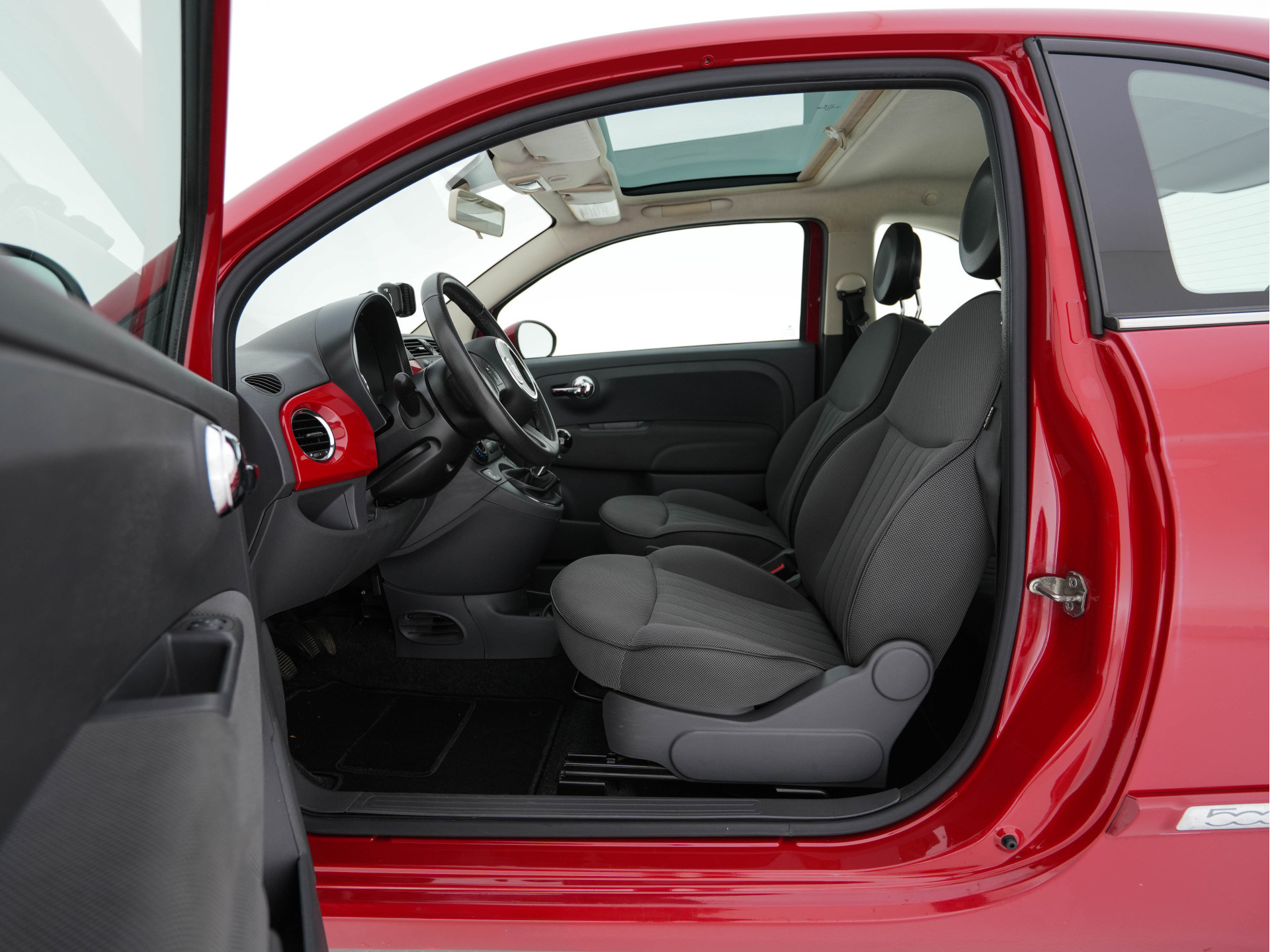 Fiat 500 0.9 TwinAir Lounge *PANO | AIRCO | PDC | COMFORT-SEATS | RADIO-CD/MP3 | CHROME-PACK | 15''ALU*
