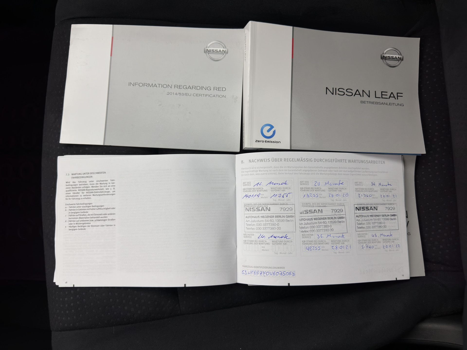 Nissan LEAF Acenta 30 kWh *NAVI-FULLMAP | MICROFIBRE | DAB | CAMERA | ECC | CRUISE | DIGI-COCKPIT | HEATED- COMFORTSEATS | PRIVACY-GLASS | 16"ALU*