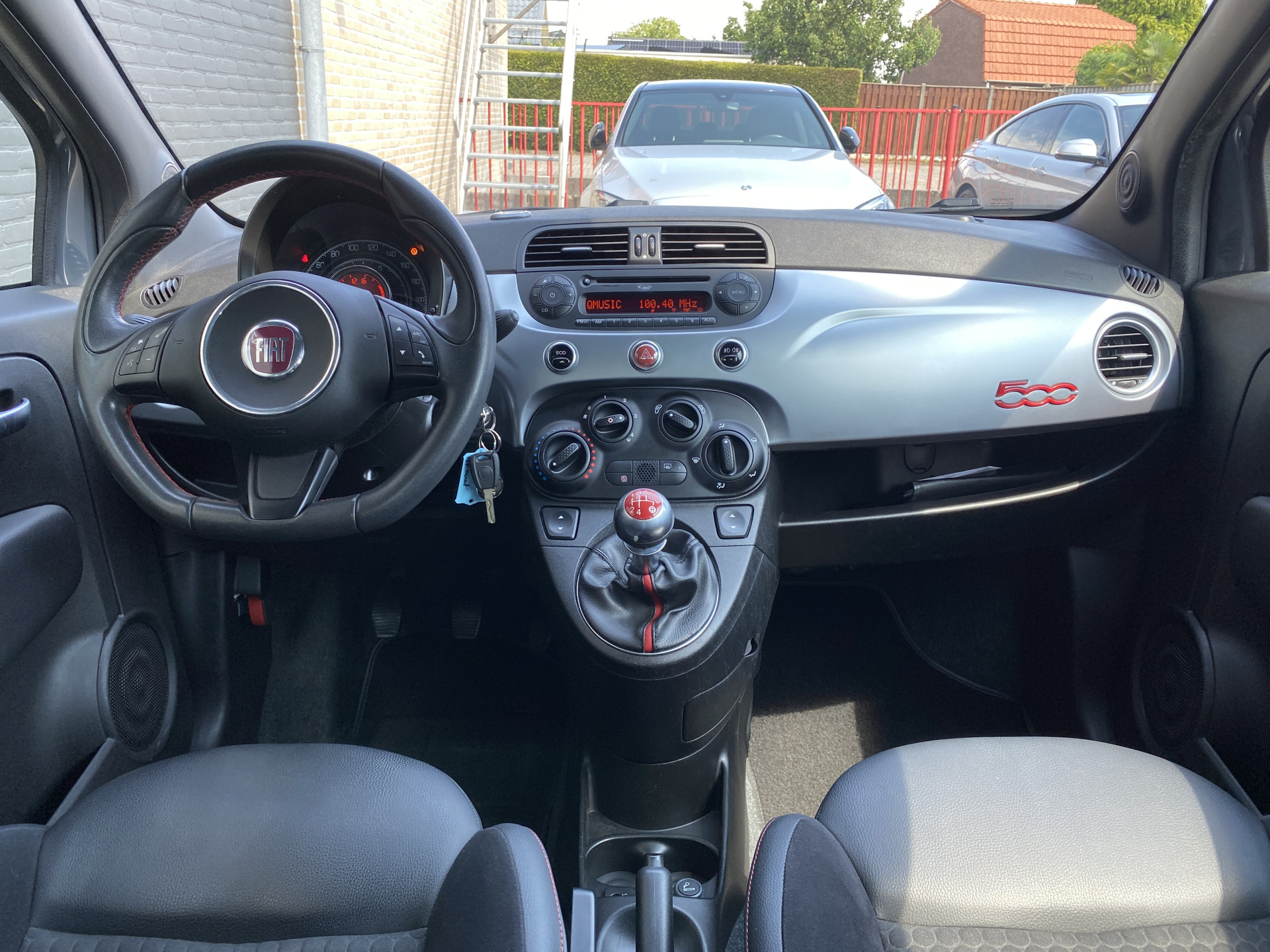Fiat 500 0.9 TwinAir Turbo 500S | sportstoelen | airco | lichtmetalen velgen | bluetooth | 87.000 KM