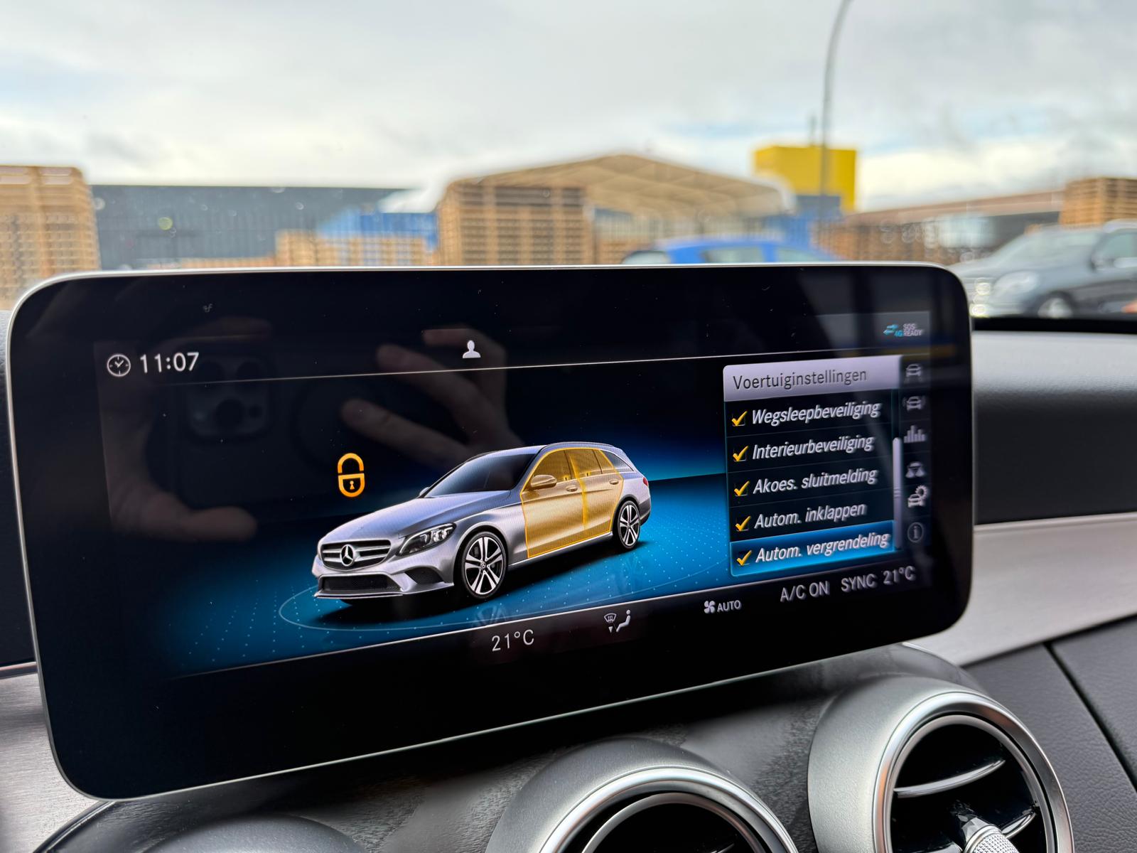 Mercedes-Benz C-klasse Estate 180 Business Solution AMG | 1E EIGENAAR | 3/6/12MND GARANTIE | DAB | LED | AUTOMAAT | LEDER | CRUISE | SFEERVERLICHTING |