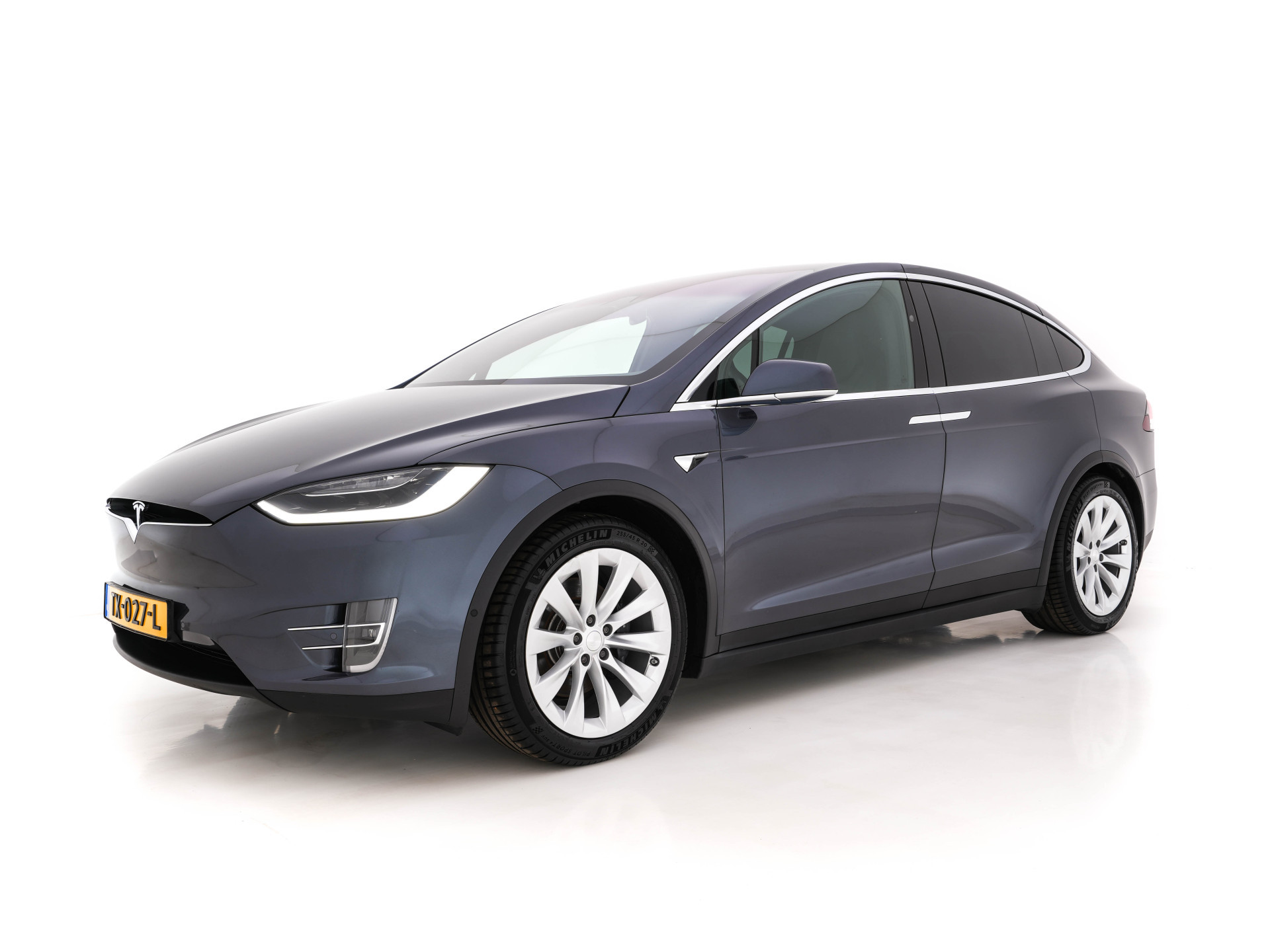 Tesla Model X 100D AWD [ 3-Fase ] Aut. *PANO-WINDOW | AUTO-PILOT | LEATHER | SURROUND-VIEW | NAVI-FULLMAP | FULL-LED | AIR-SUSPENSION | DIGI-COCKPIT | KEYLESS | CAMERA | DAB+ | HEATED-COMFORTSEATS | TOWBAR |  20''ALU*