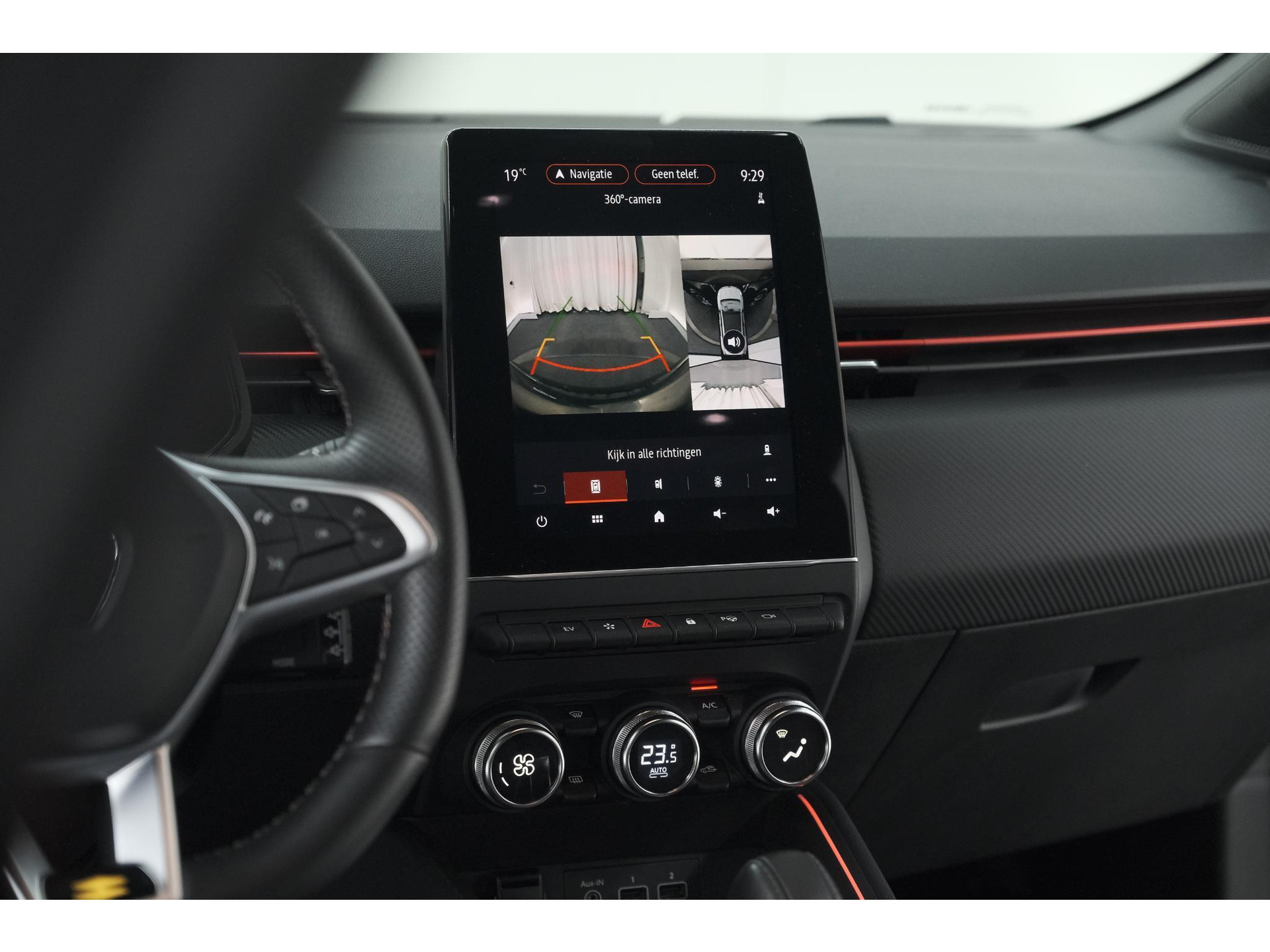 Renault Clio 1.6 E-Tech Hybrid 140 R.S. Line | 360 Camera | Apple Carplay | 9.3 Inch Groot Scherm | Sportstoelen