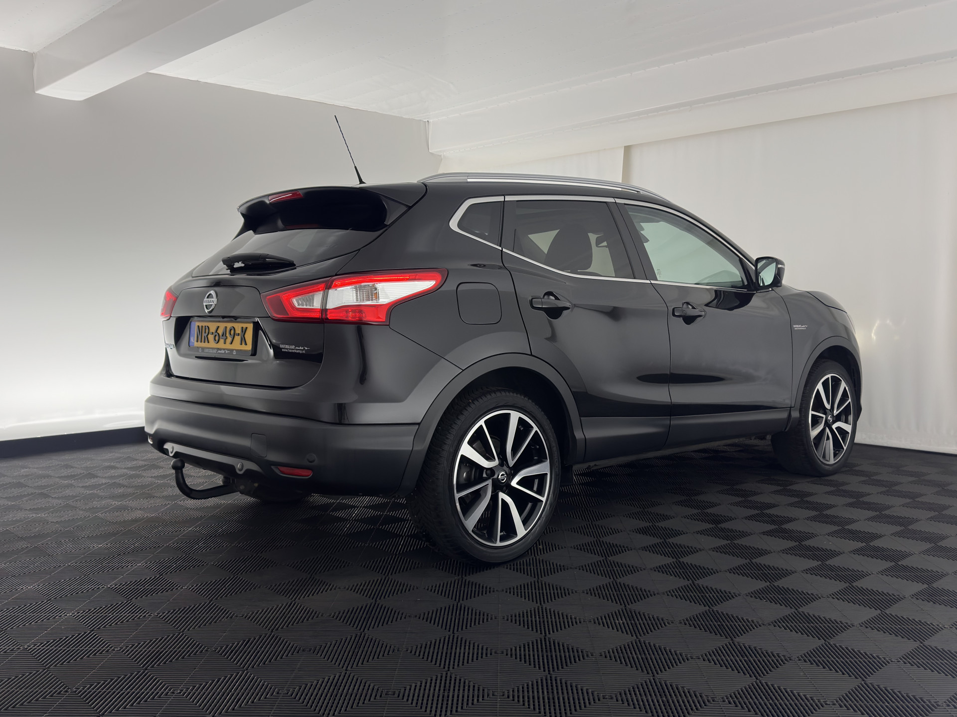 Nissan Qashqai 1.2 Tekna + *PANO | LEATHER | NAVI-FULLMAP | FULL-LED | PRIVACY-GLASS | AMBIENT-LIGHT | HEATED-COMFORTSEATS | TOPVIEW | LANE-ASSIST | CRUISE | KEYLESS | DAB | ECC | 19"ALU*