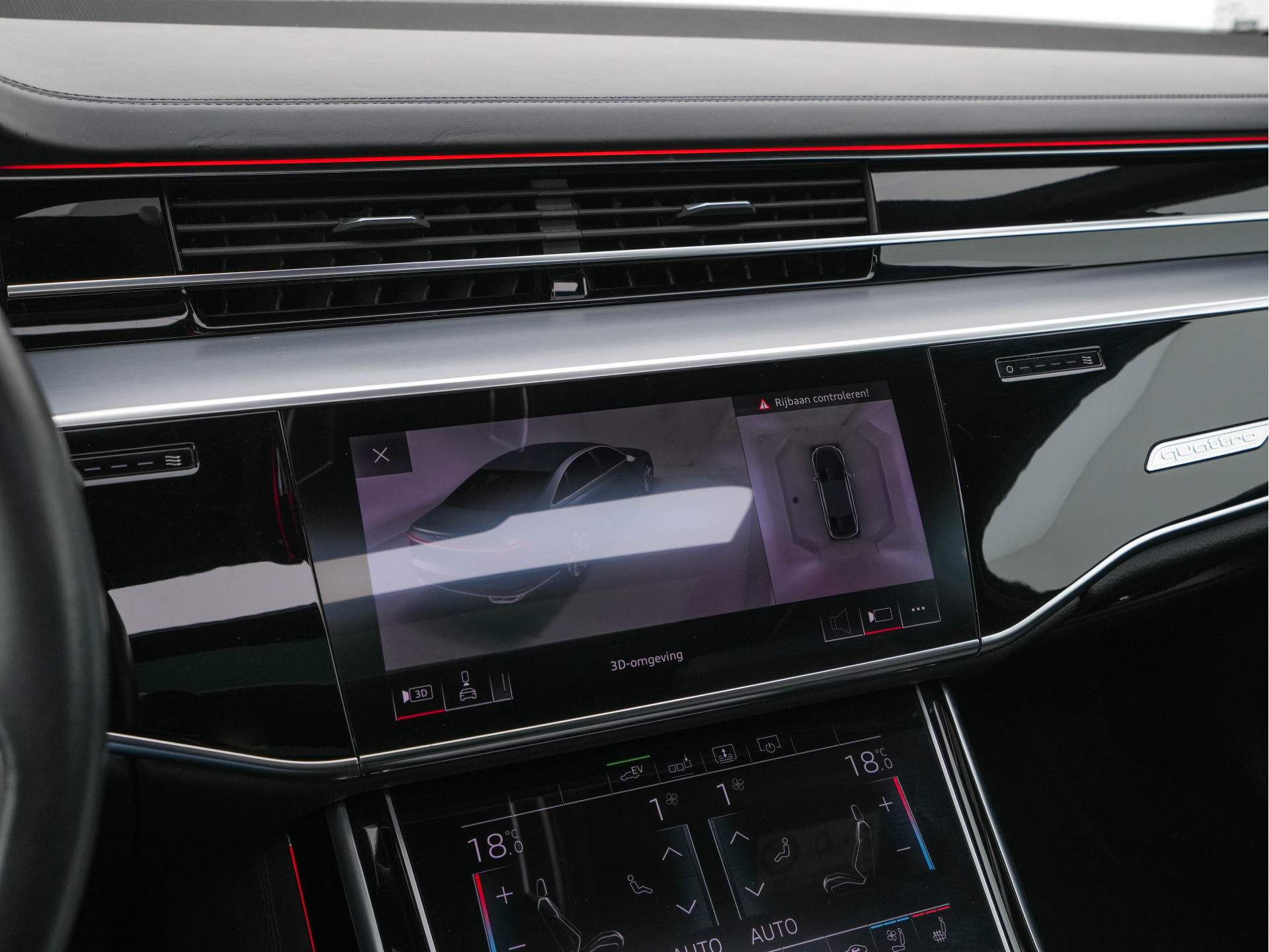 Audi A8 60 TFSI-E Quattro Lang Pro Line Plus (INCL-BTW) *PANO | LEATHER | MATRIX-LED | ADAPTIVE-CRUISE | BLIND-SPOT | SOFT-CLOSE | BANG&OLUFSEN | TOP-VIEW | MEMORY-PACK | MASSAGE | KEYLESS | DIGI-COCKPIT | NAVI-FULLMAP | 20''ALU