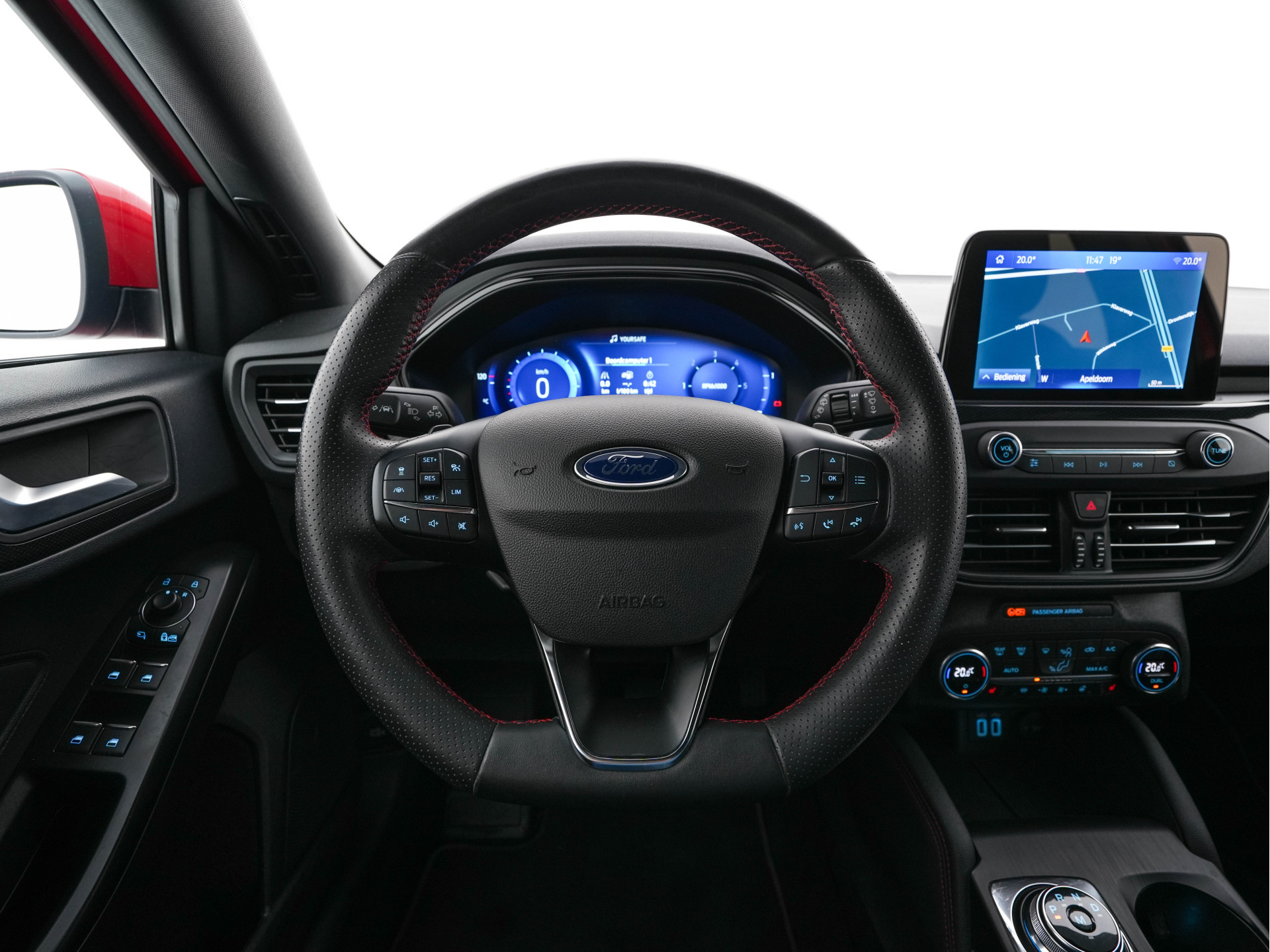 Ford Focus Wagon 2.0 ST-Line-X Business EcoBlue (INCL-BTW) Aut. *ADAPTIVE-CRUISE | DIGI-COCKPIT | KEYLESS | CAMERA | NAVI-FULLMAP | HEATED-SPORTSEATS | DAB+ | SHIFT-PADDLES | ECC | PDC | TOWBAR | 18''ALU*