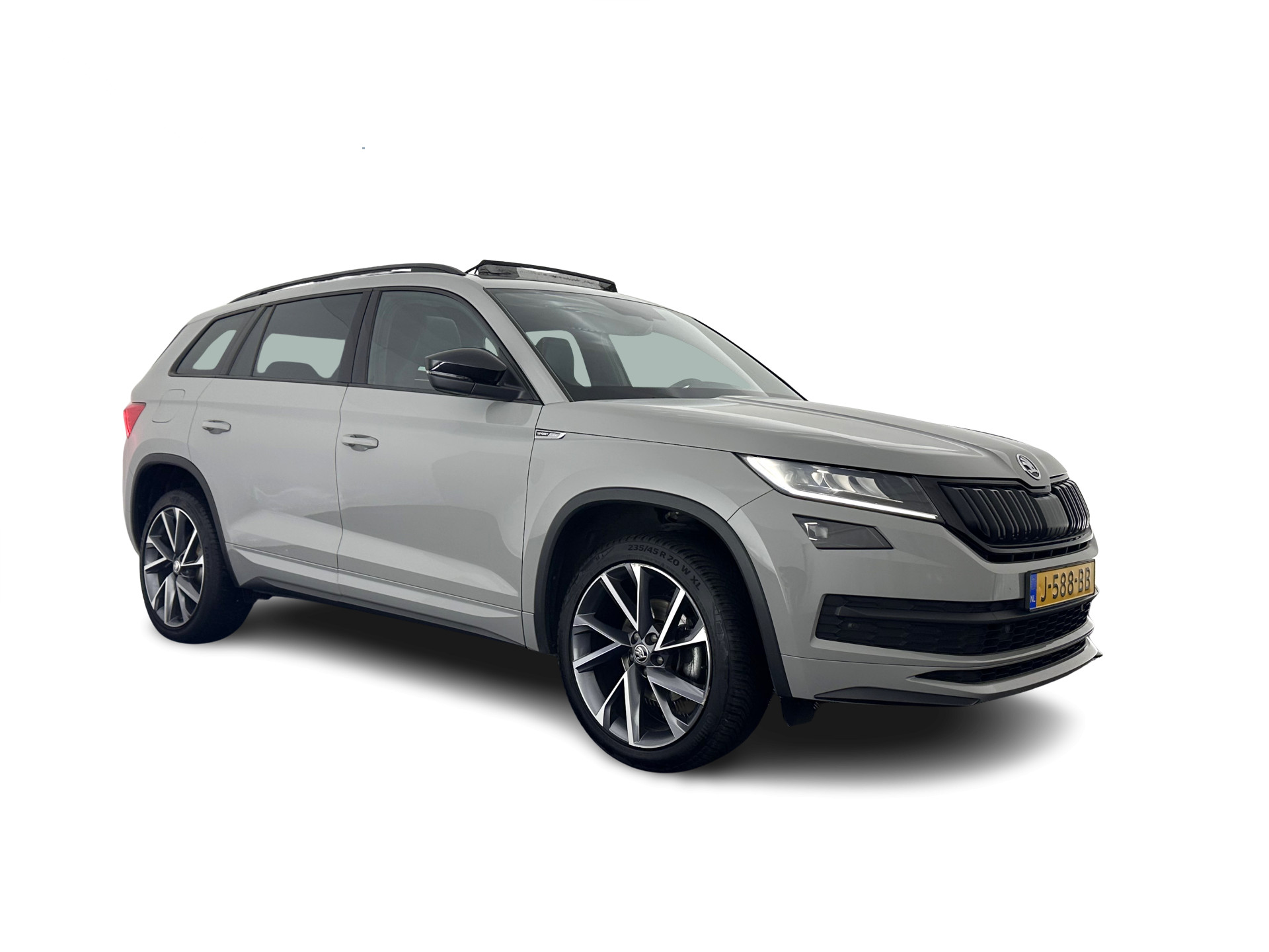 ŠKODA Kodiaq 1.5 TSI Sportline Business (INCL-BTW) Aut. *PANO | LEATHER-MICROFIBRE | FULL-LED | MEMORY-PACK | DIGI-COCKPIT | NAVI-FULLMAP | CAMERA | DAB+ | AMBIENT-LIGHT | KEYLESS | DAB+ | CARPLAY | PRIVACY-GLASS