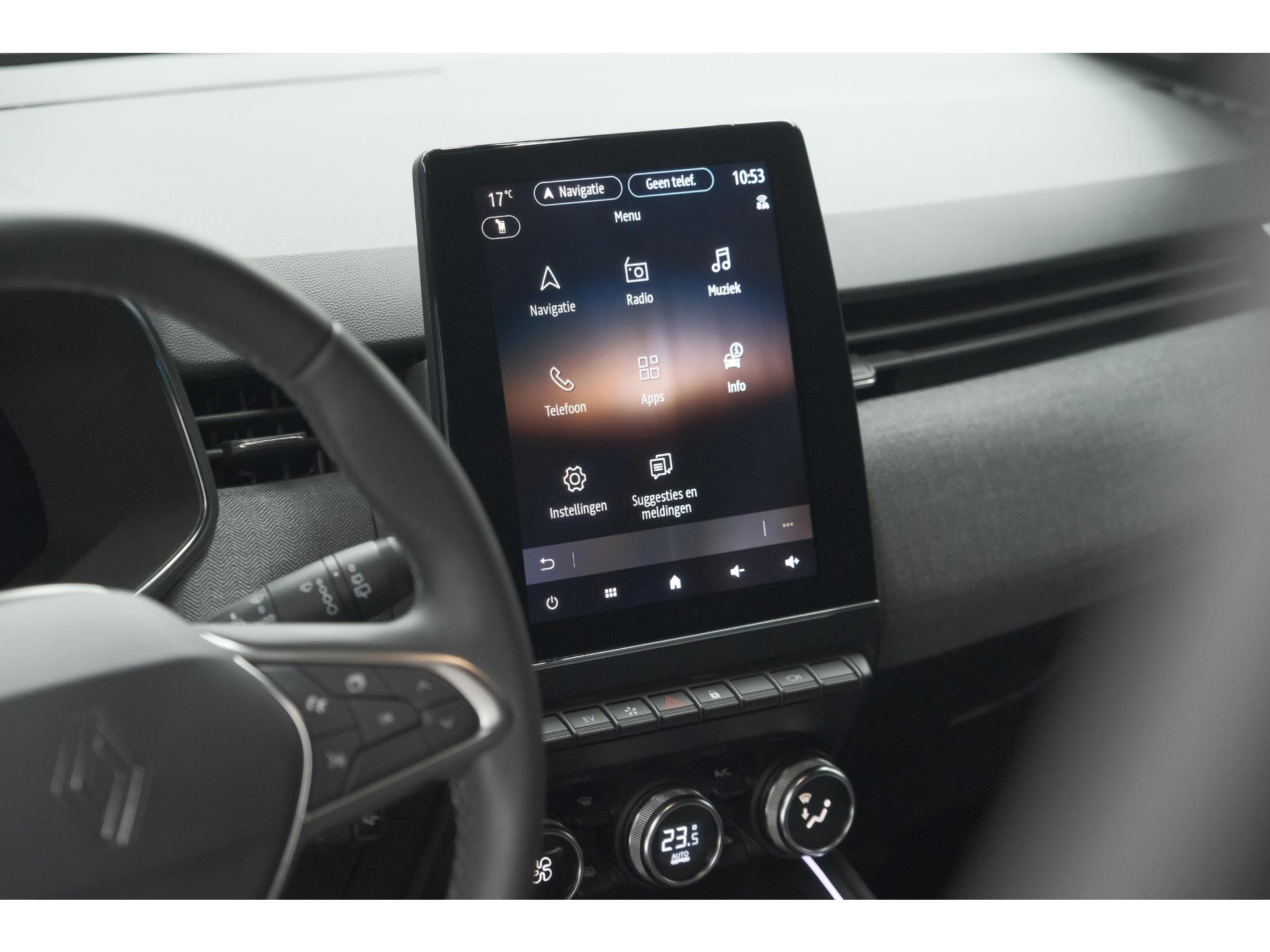 Renault Clio 1.6 E-Tech Full Hybrid 145 techno | 360 Camera | Adaptieve Cruise Control | Dodehoekdetectie | 9.3 Inch Groot Scherm