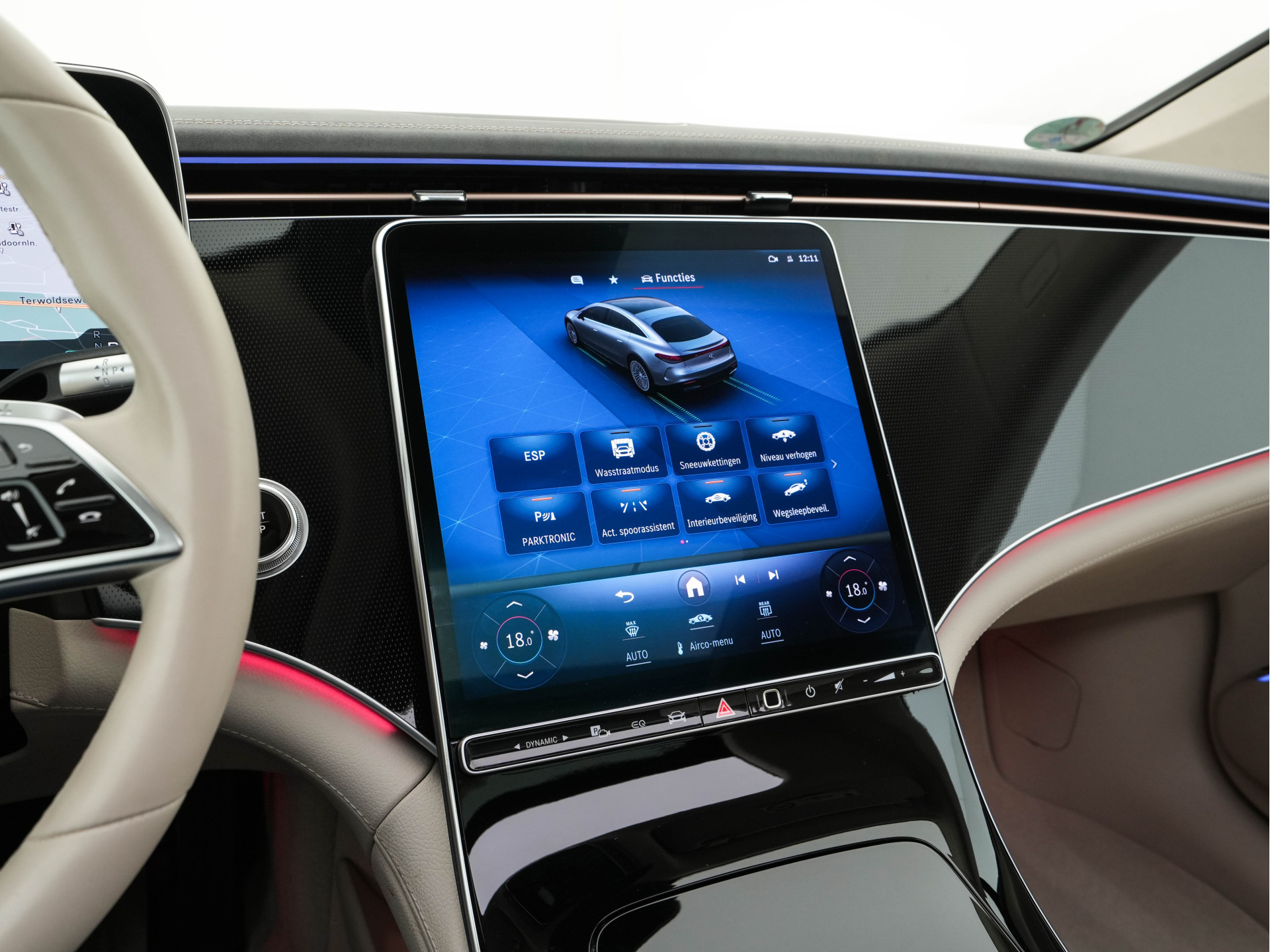 Mercedes-Benz EQS 350 Business Line 90 kWh {SOH-100%} [3-Fase] (INCL-BTW) Aut. *PANO | LEATHER | FULL-LED | MEMORY-PACK | HEATED-COMFORTSEATS | DIGI-COCKPIT | CAMERA | AMBIENT-LIGHT | NAVI-FULLMAP | BLIND-SPOT | KEYLESS | CARPLAY | PRIVACY-GLASS |