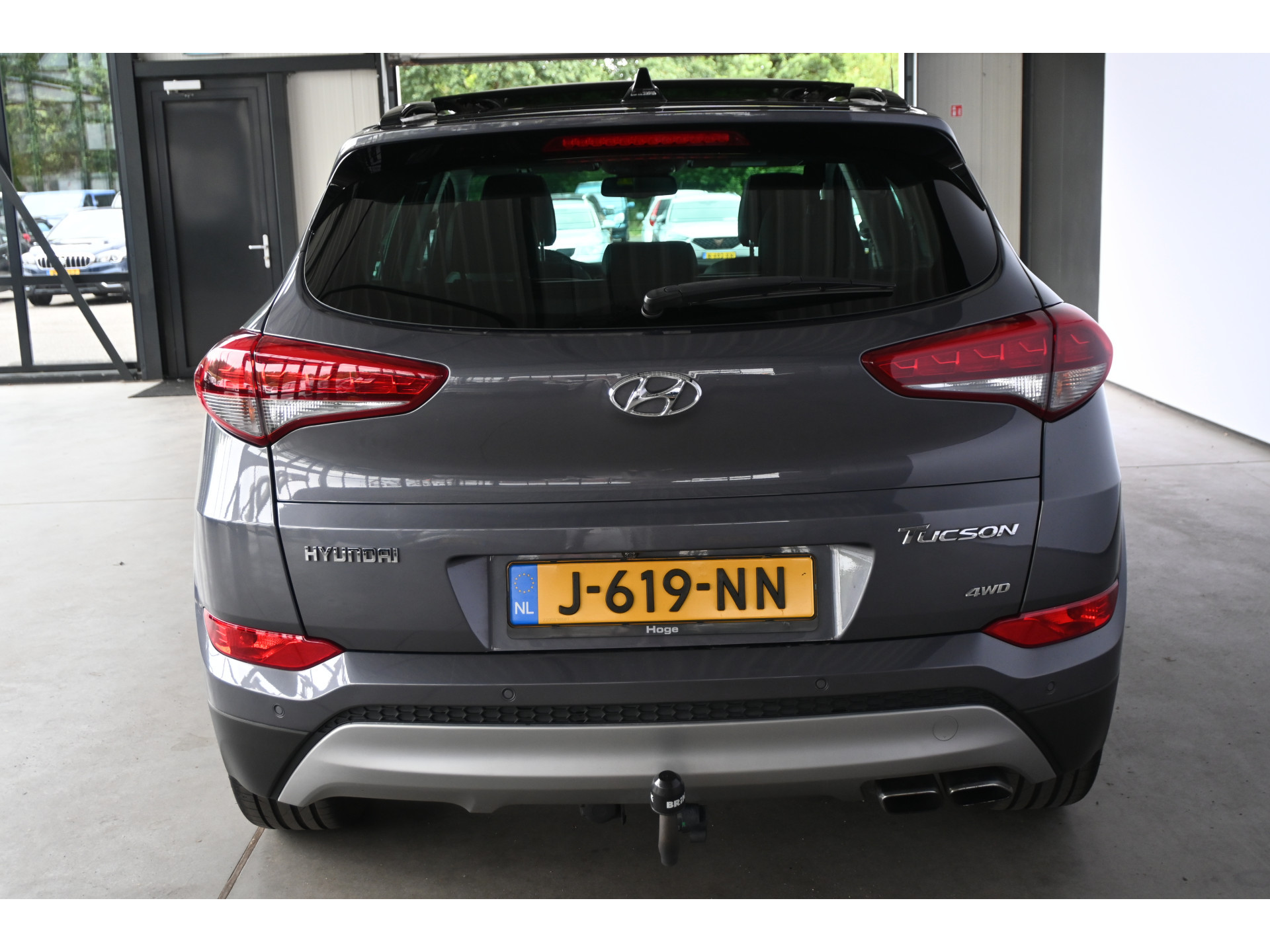 Hyundai Tucson 1.6 T-GDi Comfort 4WD Automaat Cruise Clima Trekhaak Panoramadak Stoelverwarming Goed Onderhouden! Inruil Mogelijk!