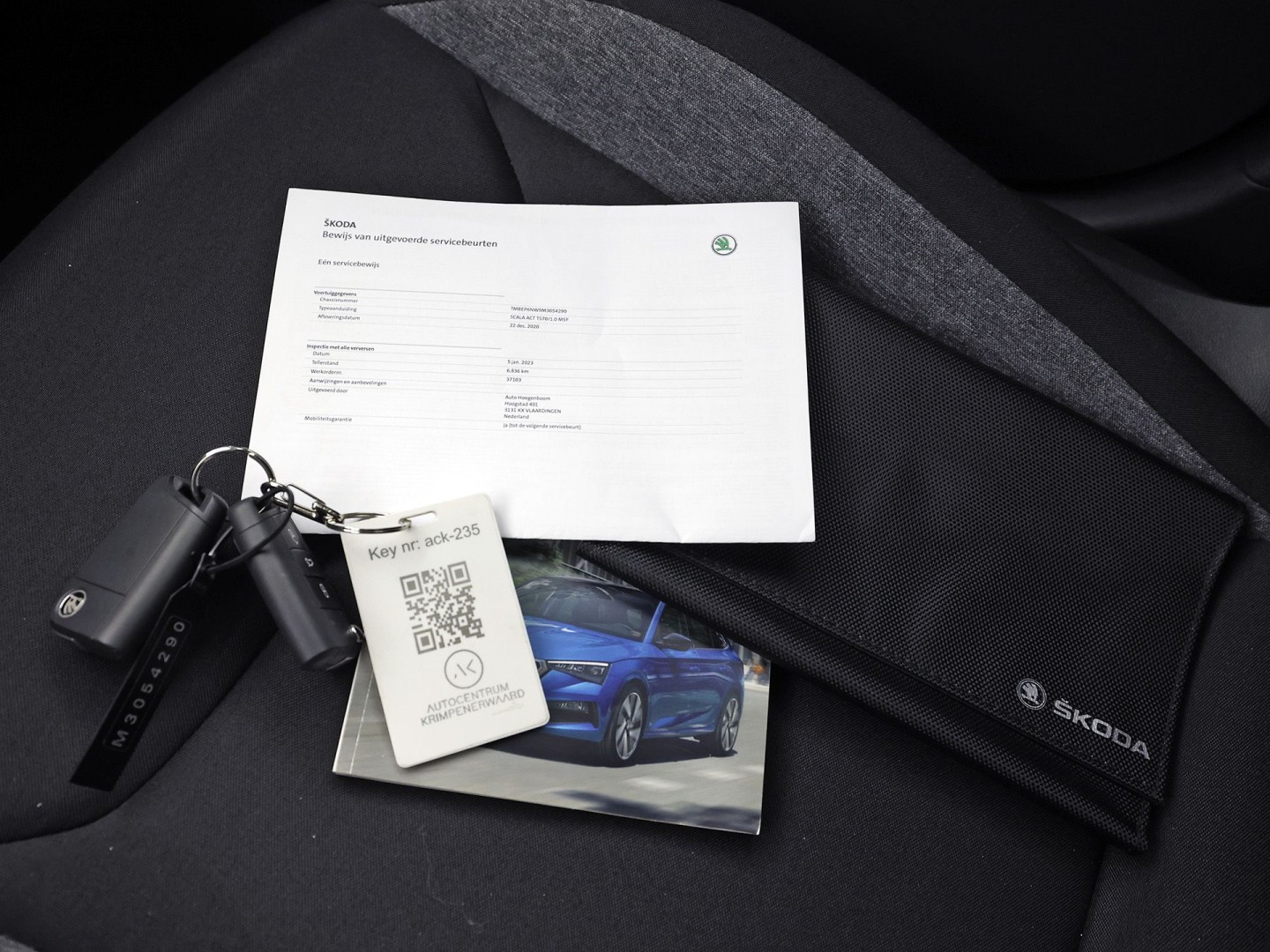 Škoda Scala 1.0 TSI Sport (CRUISE, GETINT GLAS, SPORTSTOELEN, LED KOPLAMPEN, ELEK PAKKET, NIEUWE APK, NIEUWSTAAT)