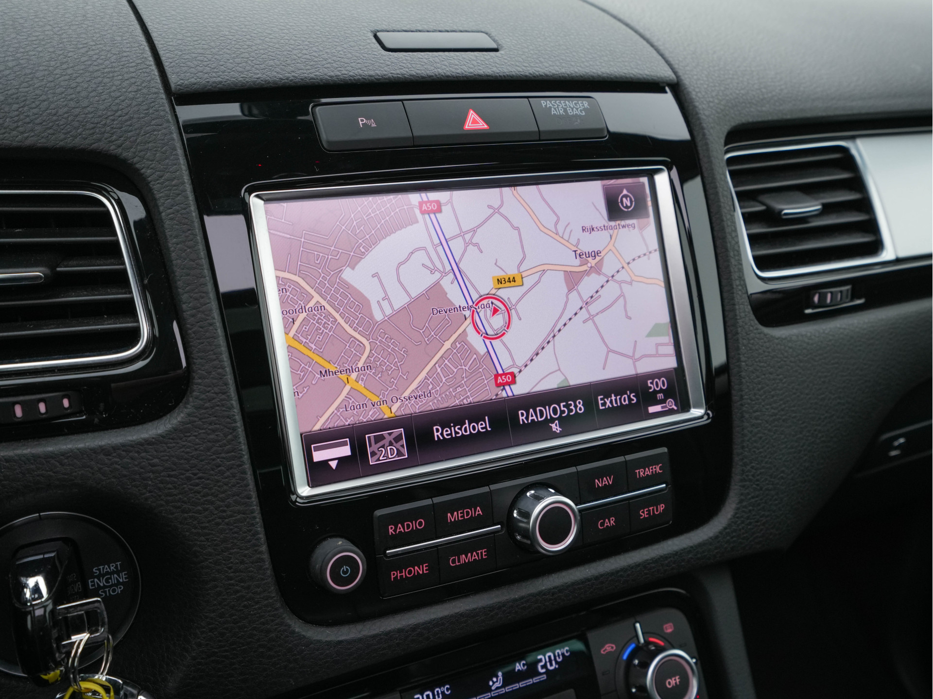 Volkswagen Touareg 3.0 TDI R-line-Pack Chrome-Pack Aut. *PANO | FULL-LEATHER | NAVI-FULLMAP | XENON | DYNAUDIO | MEMORY-PACK | ECC | SHIFT-PADDLES | PDC | DAB | COMFORT-SEATS | 21"ALU*