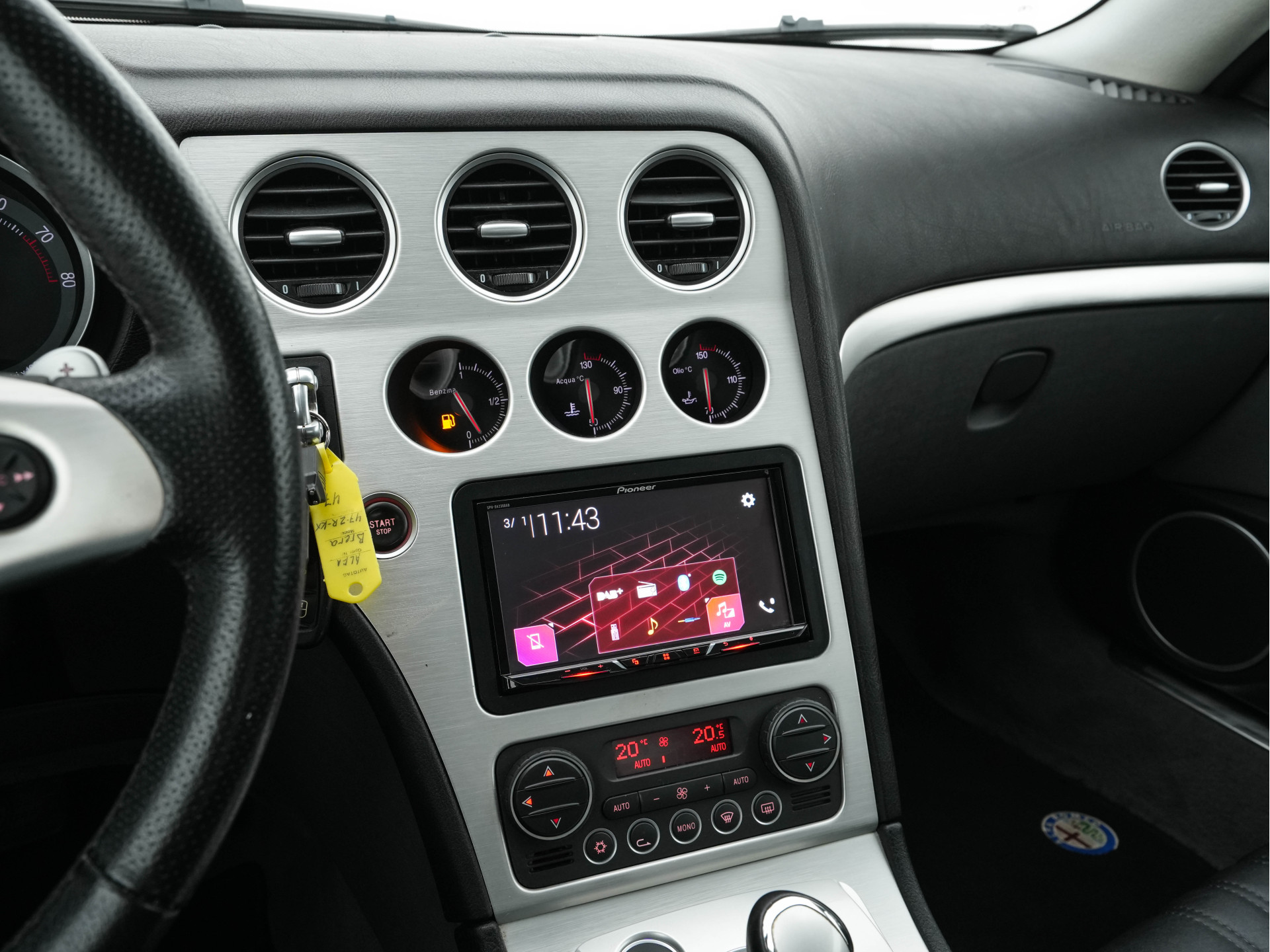 Alfa Romeo Brera 2.2 JTS Selespeed SkyWindow Aut.*PANO | LEATHER | HEATED-SPORTSEATS | ECC | SHIFT-PADDLES | PDC | CRUISE | 19''ALU*