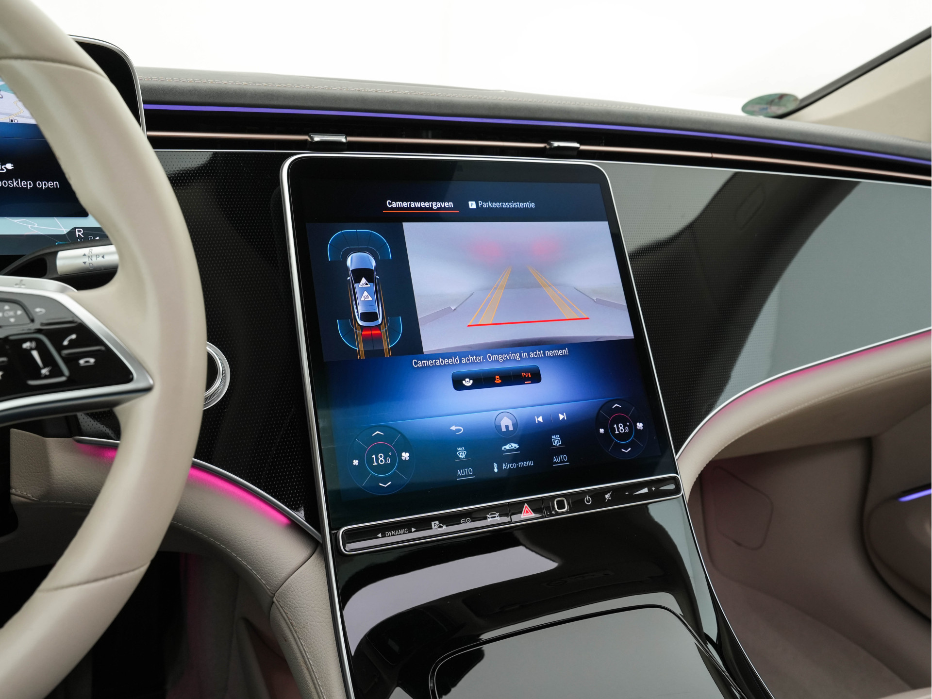 Mercedes-Benz EQS 350 Business Line 90 kWh {SOH-100%} [3-Fase] (INCL-BTW) Aut. *PANO | LEATHER | FULL-LED | MEMORY-PACK | HEATED-COMFORTSEATS | DIGI-COCKPIT | CAMERA | AMBIENT-LIGHT | NAVI-FULLMAP | BLIND-SPOT | KEYLESS | CARPLAY | PRIVACY-GLASS |