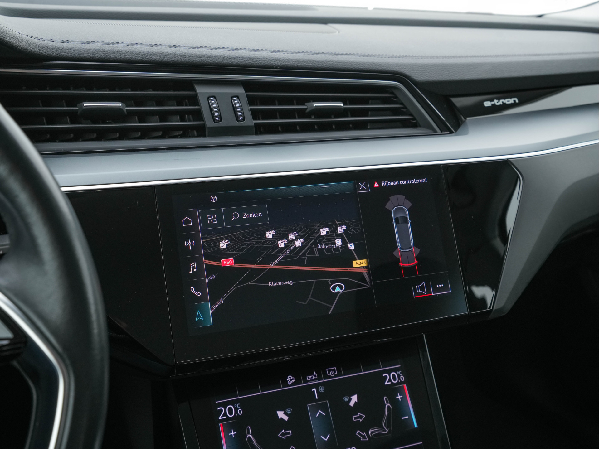 Audi e-tron 50 Quattro Launch edition 71 kWh (⚠️)  [ 3-Fase ] {SOH-100%} (INCL-BTW) Aut. *FULL-LED | DIGI-COCKPIT | NAVI-FULLMAP | HEATED-COMFORTSEATS | KEYLESS | AUDI-SOUND | SHIFT-PADDLES | ECC | PDC | CRUISE | 20''ALU*