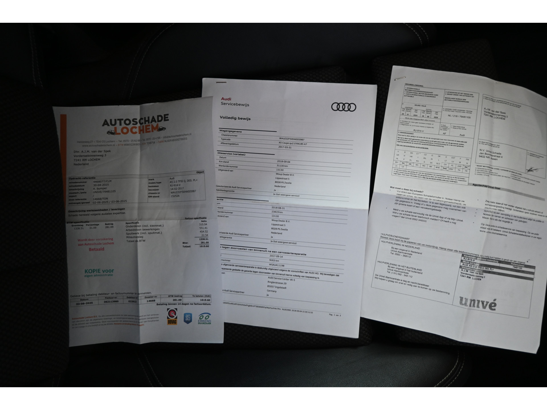 Audi A5 Coupé 2.0 TFSI Quattro Sport S-line Clima Panoramadak LED Adaptieve cruise B&O Navigatie 100% Onderhouden Inruil mogelijk