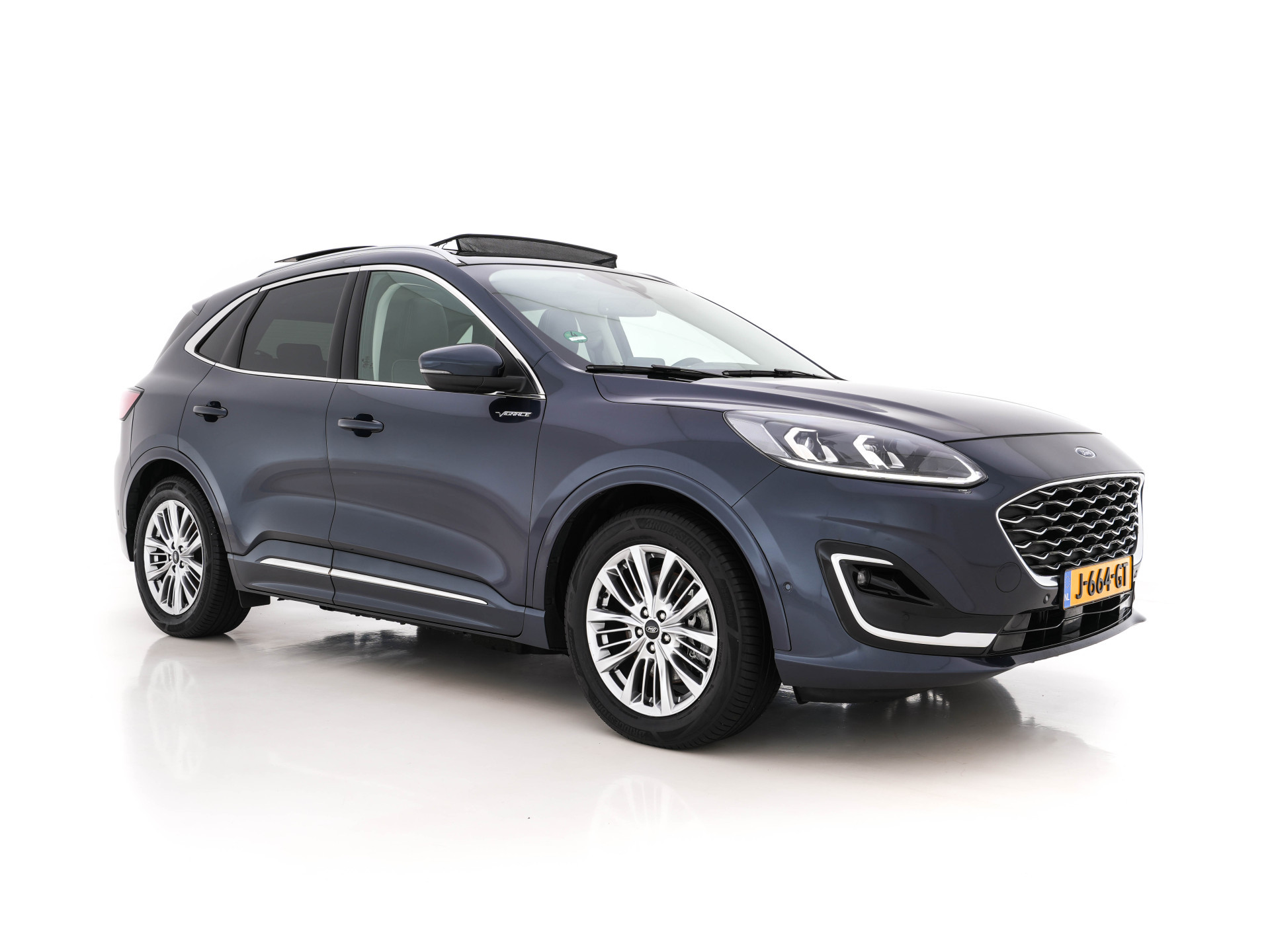 Ford Kuga 2.5 PHEV Vignale (Plug-In) (INCL-BTW) Aut. *PANO | LEATHER | DIGI-COCKPIT | FULL-LED | BANG/OLUFSEN-AUDIO |  HEAD-UP | KEYLESS | DAB | CARPLAY | NAVI-FULLMAP | MEMORY-PACK | HEATED-COMFORTSEATS | LANE-ASSIST | .