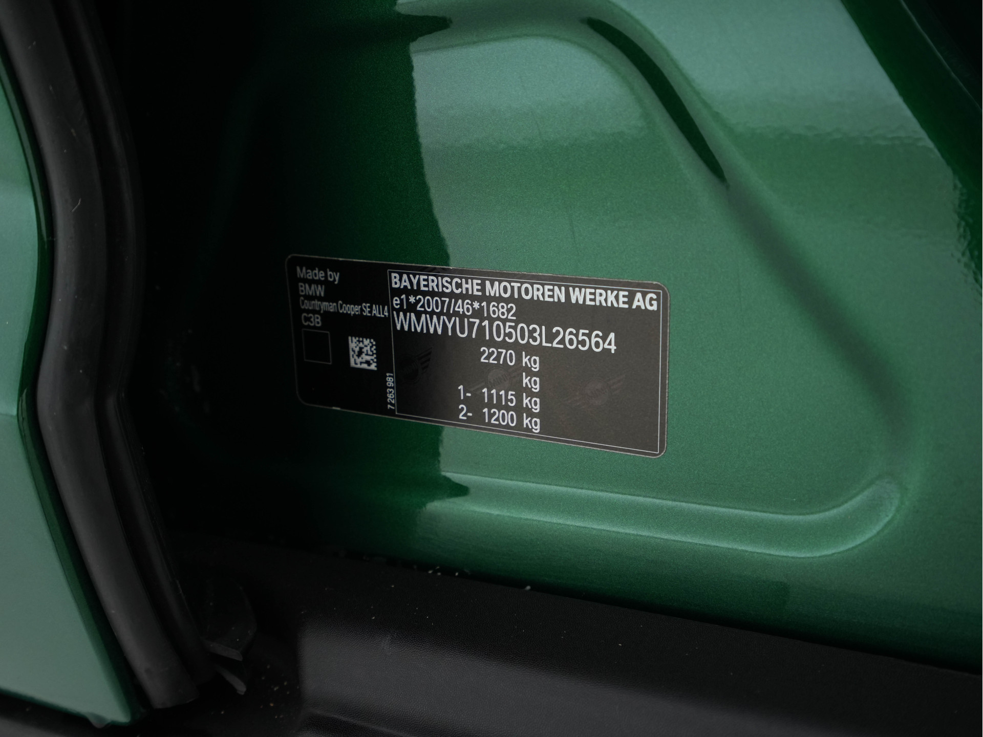 MINI Mini Countryman 2.0 Cooper S E ALL4 Plug-In (INCL-BTW) Aut. *PANO | LEATHER-ALCANTARA |  HARMAN/KARDON-AUDIO | ADAPTIVE-CRUISE | FULL-LED | KEYLESS | NAVI-FULLMAP | CAMERA | ECC | PDC | SPORTSEATS | 18"ALU*