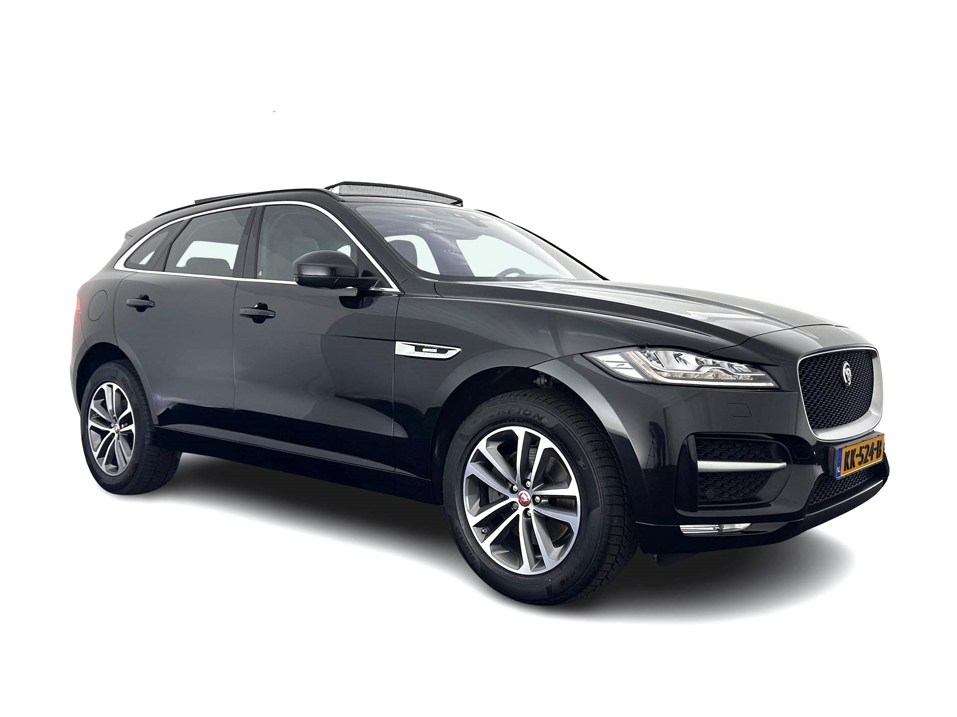 Jaguar F-PACE 3.0 S AWD R-Dynamic Aut *PANO | LEATHER | BLINDSPOT | FULL-LED | MERIDIAN-AUDIO | HEATED-SPORTSEATS | NAVI-FULLMAP | KEYLESS | CAMERA | CARPLAY | SHIFTPADDLES | PDC | LANE-ASSIST | MEMORY-PACK | DIGI-COCKPIT | .