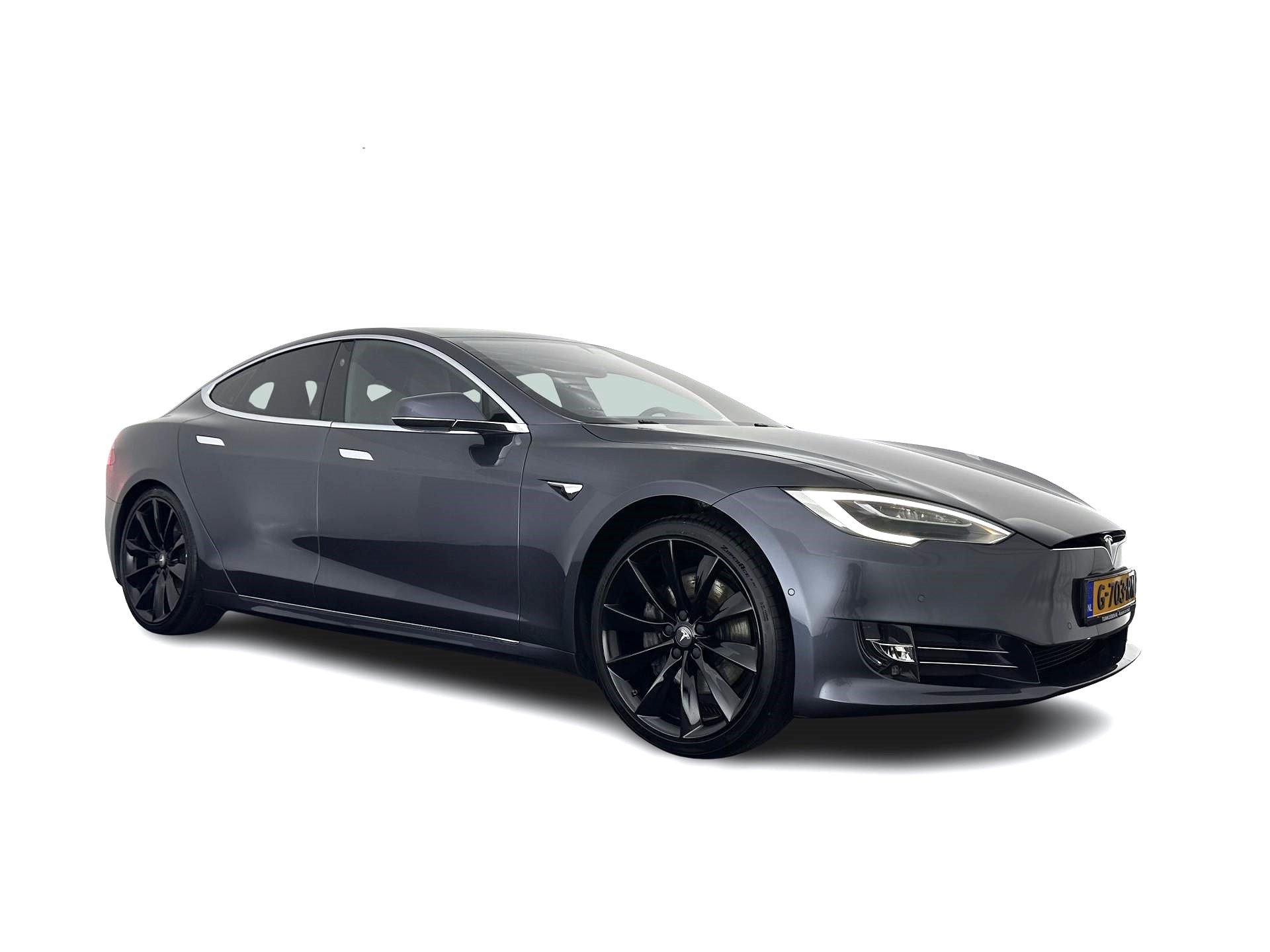 Tesla Model S 75D Base [ 3-Fase-17kW ] (SOH-85%) Aut. *PANO-WINDOW | LEATHER-FABRIC | AIRSUSPENION | FULL-LED | NAVI-FULLMAP | KEYLESS | MEMORY-PACK | HEATED-COMFORTSEATS | DIGI-COCKPIT | CARBON-INLAY | AUTOPILOT | 21"ALU*
