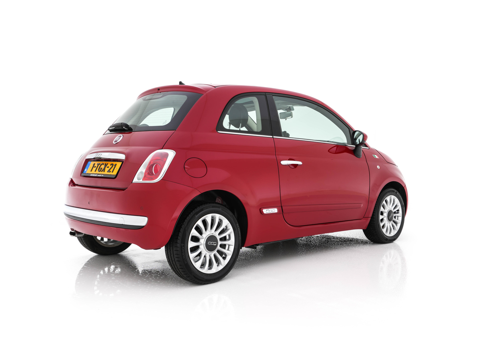 Fiat 500 0.9 TwinAir Lounge *PANO | AIRCO | PDC | COMFORT-SEATS | RADIO-CD/MP3 | CHROME-PACK | 15''ALU*