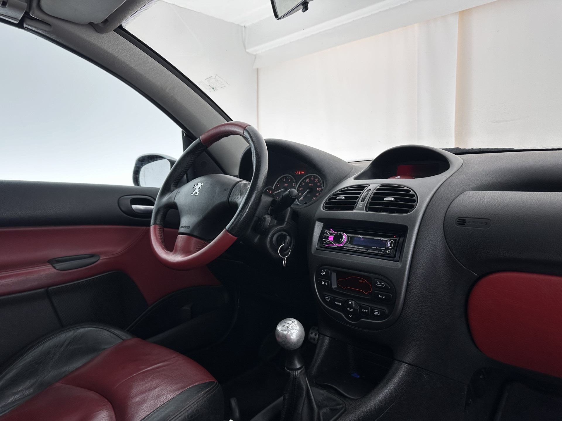 Peugeot 206 CC 1.6-16V *TWO-TONE-FULL-LEATHER | ECC | SPORT-SEATS |  RADIO-CD | 16"ALU*