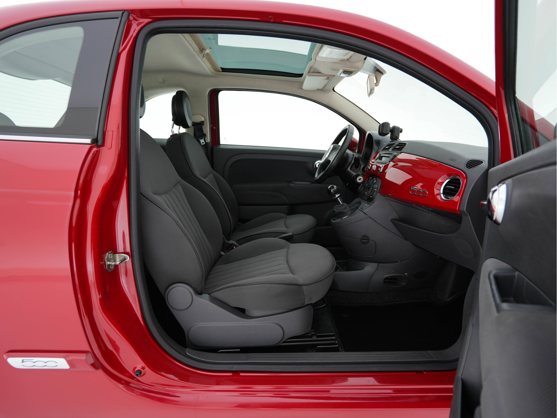 Fiat 500 0.9 TwinAir Lounge *PANO | AIRCO | PDC | COMFORT-SEATS | RADIO-CD/MP3 | CHROME-PACK | 15''ALU*