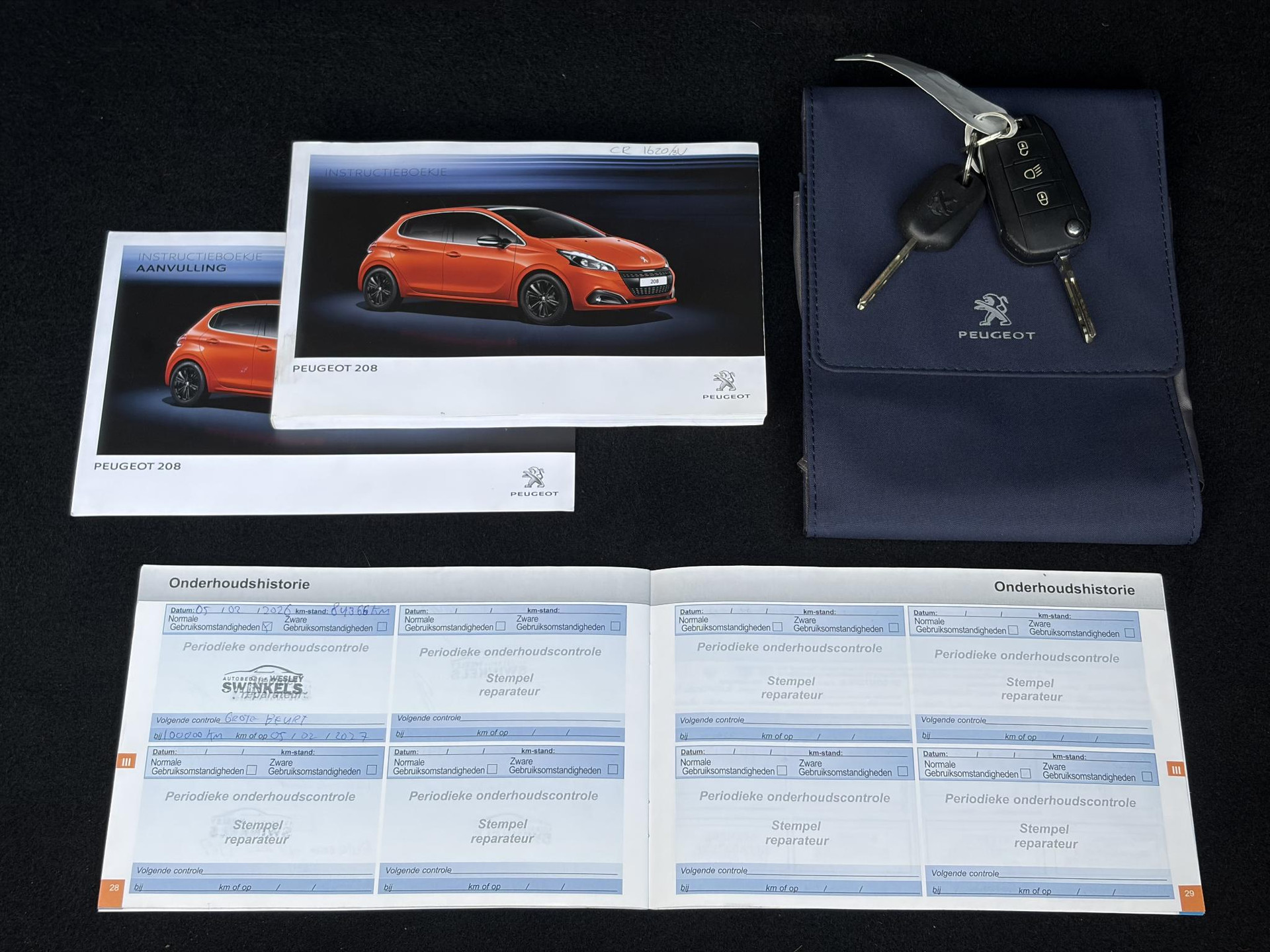 Peugeot 208 1.2 PureTech Blue Lion ✓D-riem vv in 2025✓1e Eigenaar✓Navi✓Carplay✓Trekhaak✓Recent beurt gehad✓Airco✓Cruise✓5 Deurs✓Pdc✓N.A.P✓Apk tot 03-2027