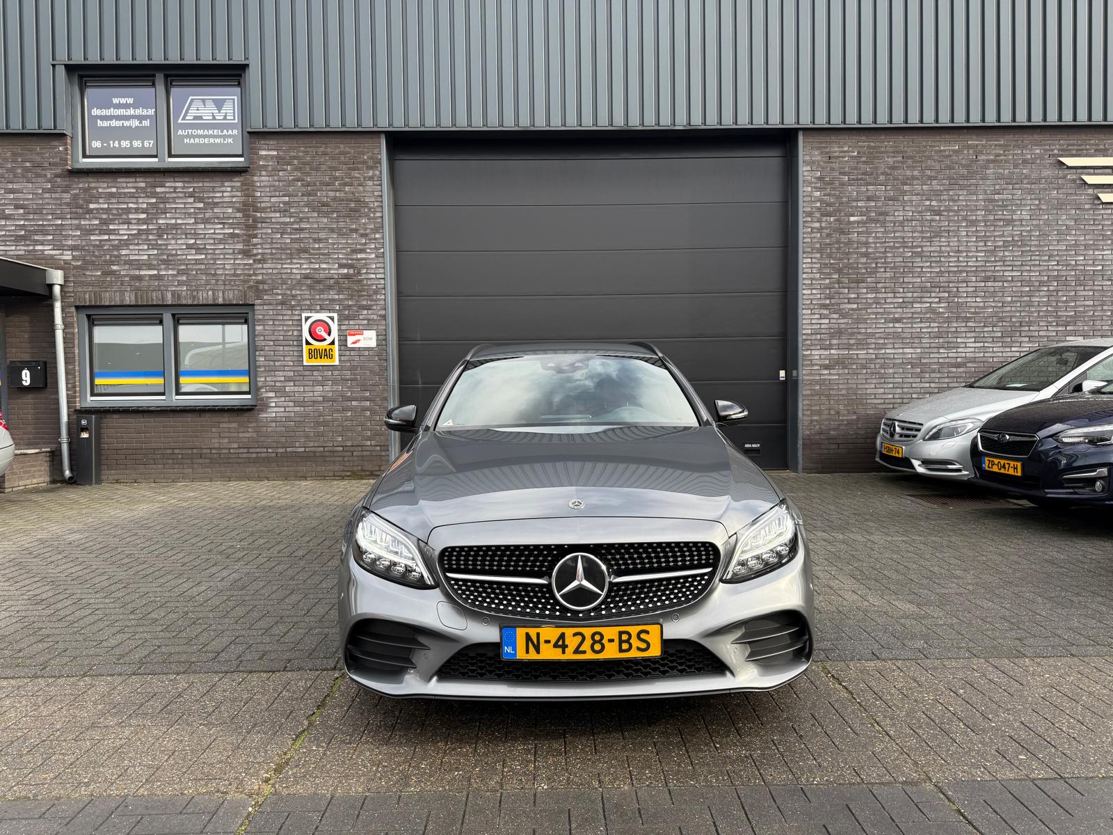 Mercedes-Benz C-klasse Estate 180 Business Solution AMG | 1E EIGENAAR | 3/6/12MND GARANTIE | DAB | LED | AUTOMAAT | LEDER | CRUISE | SFEERVERLICHTING |