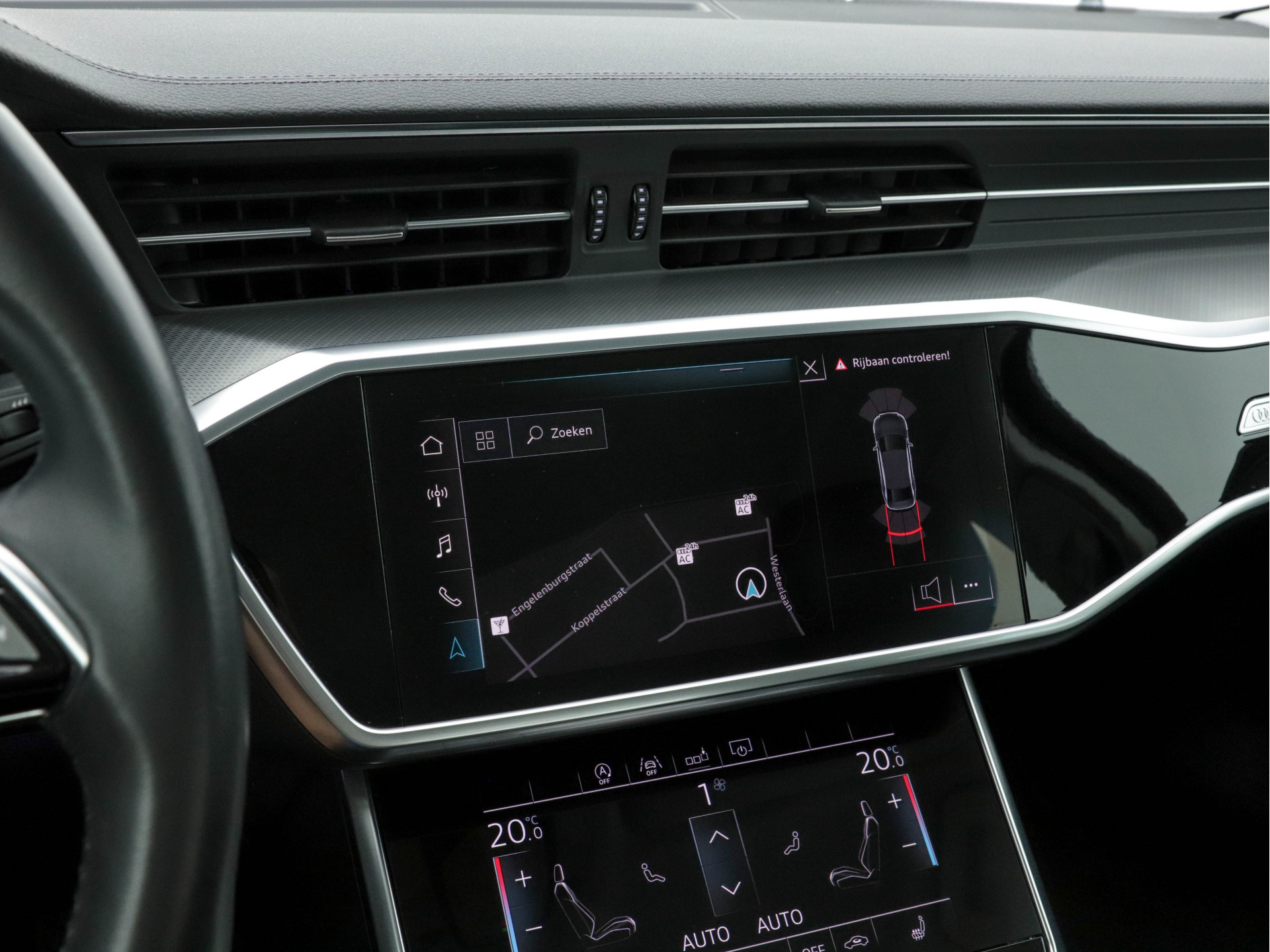 Audi A6 40 TDI Sport Launch-Edition Mild-Hybrid (INCL-BTW) Aut * LEATHER-ALCANTARA | DIGI-COCKPIT | FULL-LED | NAVI-FULLMAP | MEMORY-PACK | HEATED-SPORTSEATS | AUDI-SOUND | KEYLESS | CRUISE | LANE-ASSIST | PDC | ECC | 19"ALU*