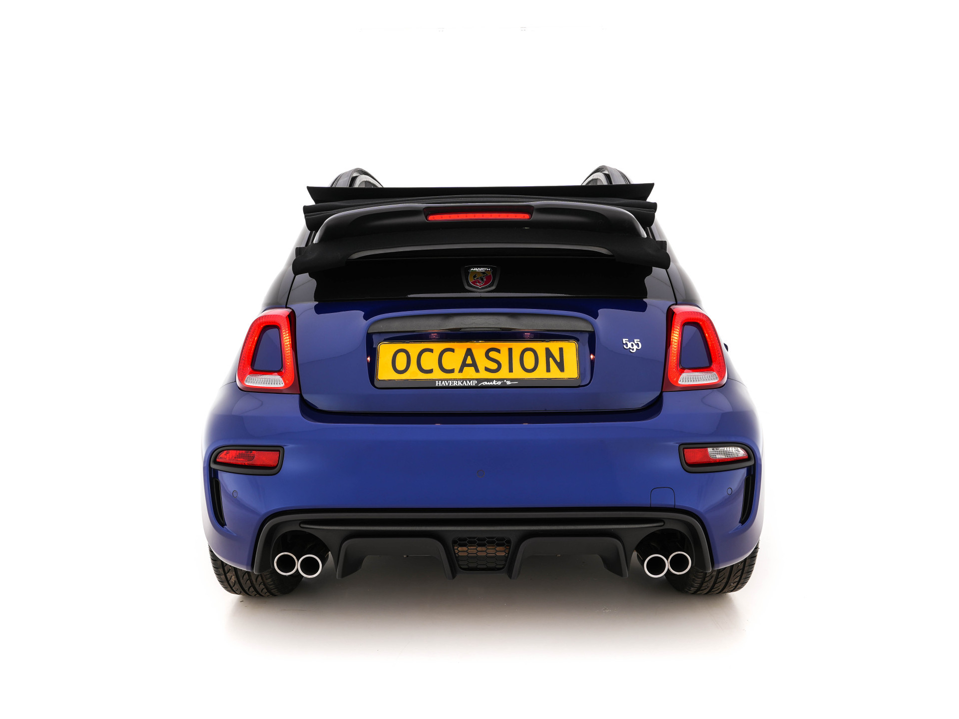 Abarth 500 C 1.4 T-Jet 595 Yamaha Factory Racing Edition Monster [ 1 of 2000 ] (INCL-BTW ) *! POCKET-ROCKET ! | NAVI-FULLMAP | XENON | CARPLAY | SPORT-EXHAUST | DAB | SPORT-SEATS | 17"ALU*