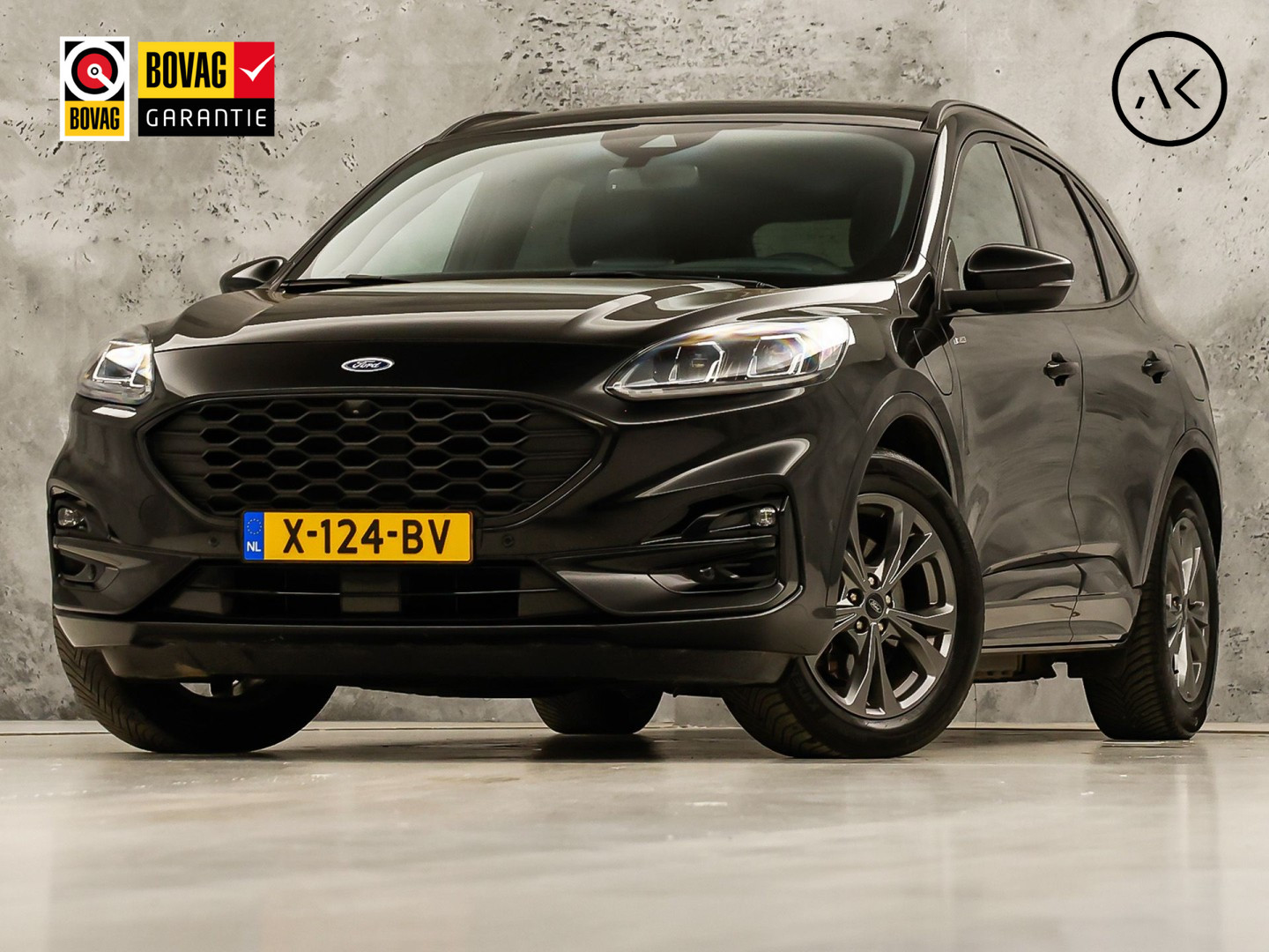 Ford Kuga 2.5 PHEV ST Line 225Pk Automaat (PANORAMADAK, SOH 87,7%, APPLE CARPLAY, LEDER/ALCANTARA, STUUR/STOELVERWARMING, CAMERA, SPORTSTOELEN, HEAD-UP DISPLAY, ADAPTIVE CRUISE, GETINT GLAS, NIEUWE APK, NIEUWSTAAT)