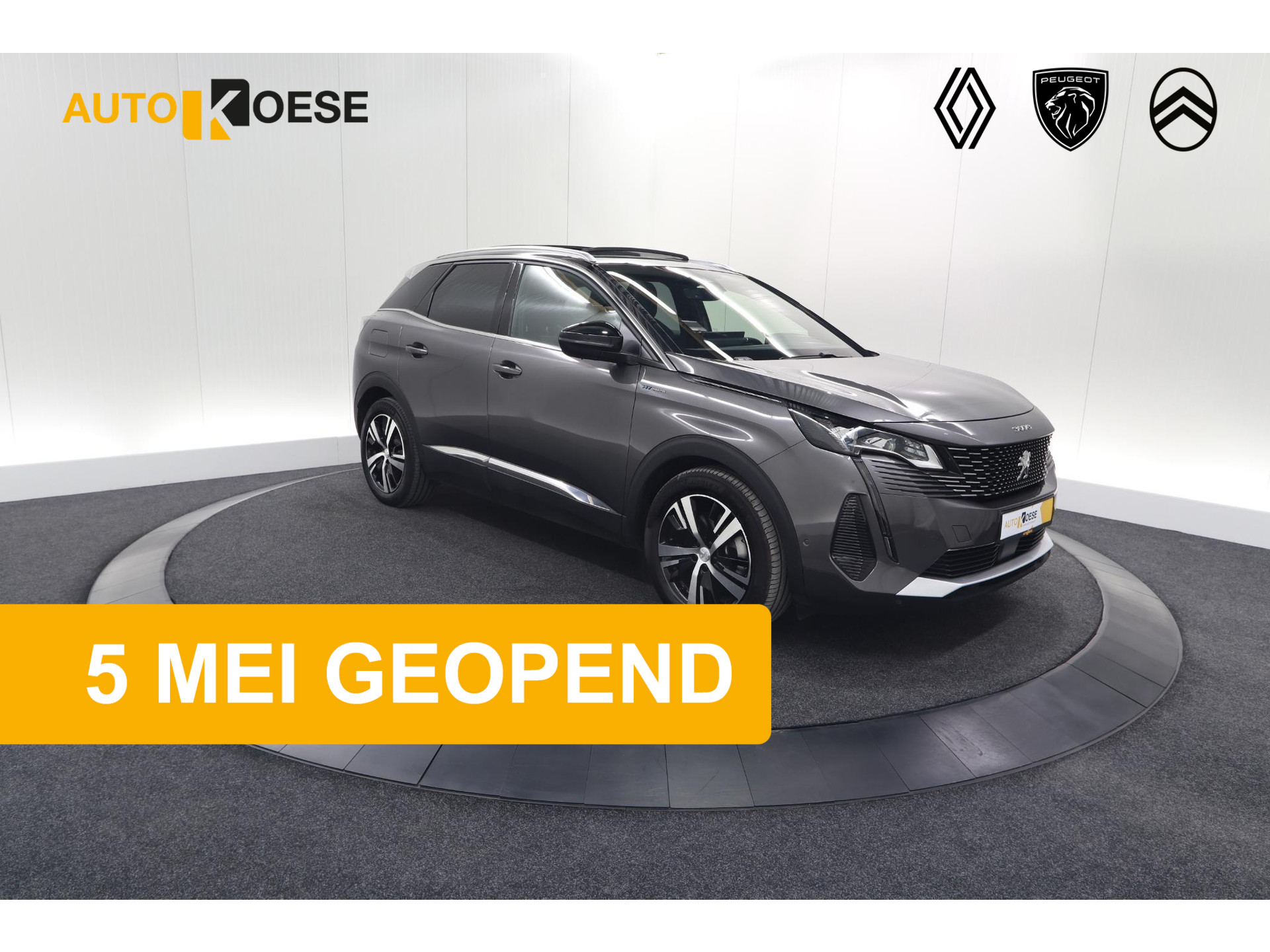 Peugeot 3008 HYbrid4 300 GT | Elektrisch Panoramadak | Dodehoekdetectie | Camera | Navigatie