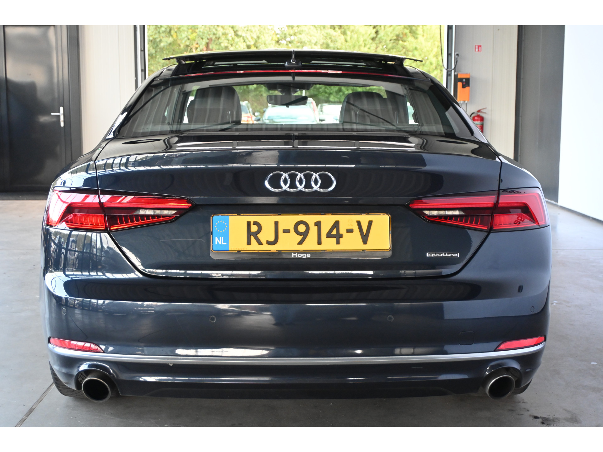 Audi A5 Coupé 2.0 TFSI Quattro Sport S-line Clima Panoramadak LED Adaptieve cruise B&O Navigatie 100% Onderhouden Inruil mogelijk