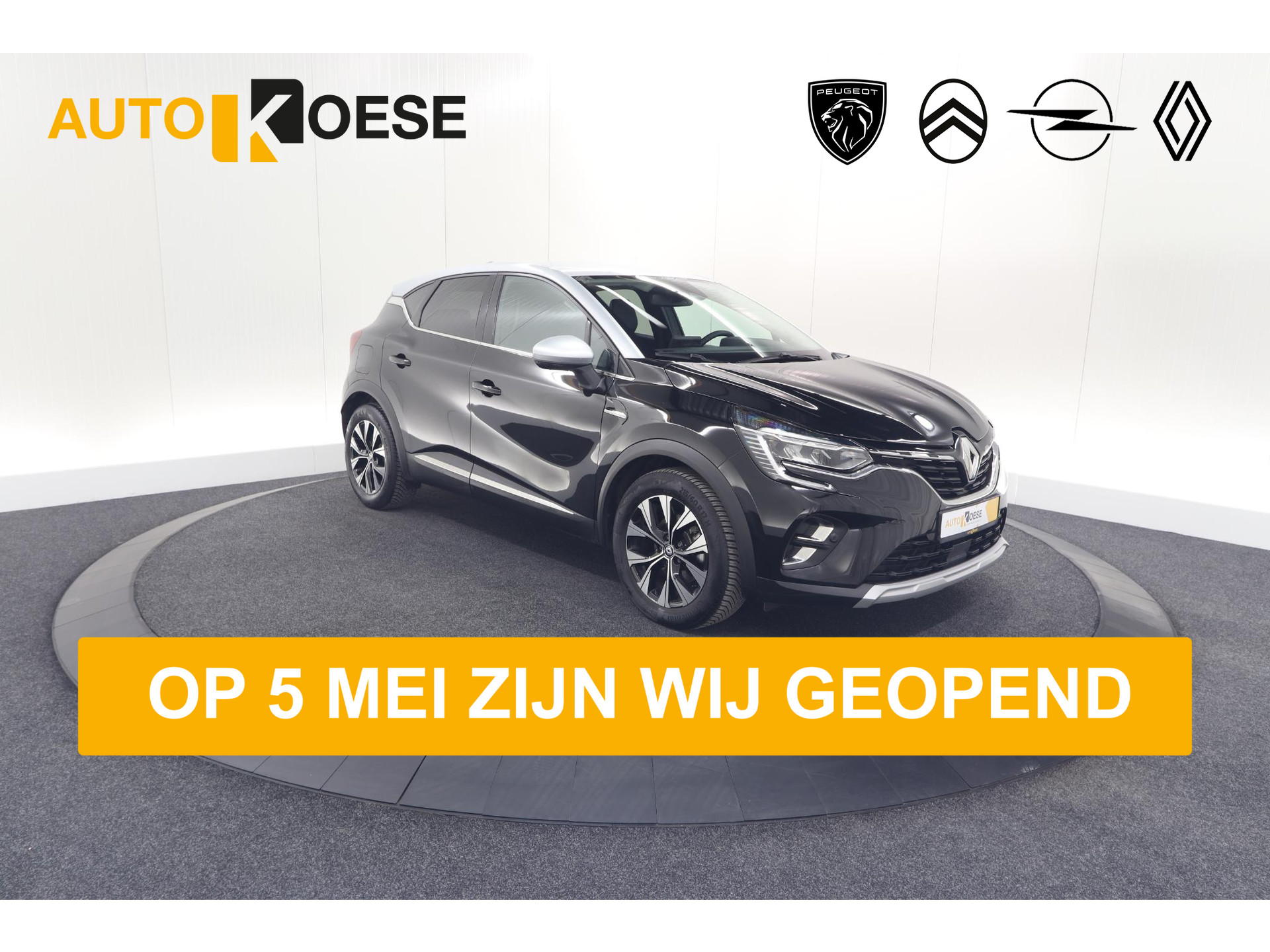 Renault Captur 1.6 E-Tech full hybrid 145 techno | Pack Full Screen | Camera | Navigatie | Allseason Banden