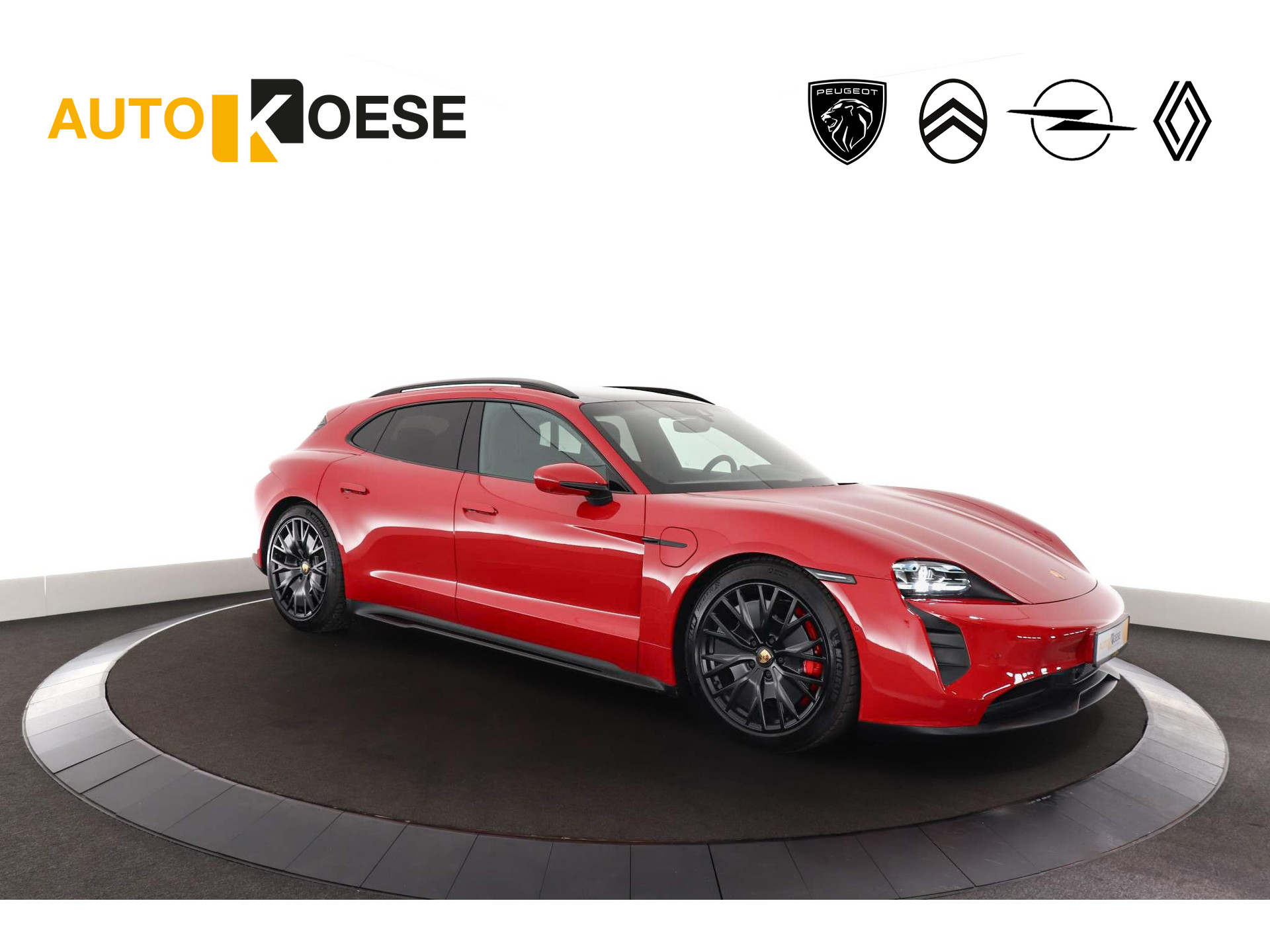 Porsche Taycan Sport Turismo GTS | 93 kWh Accu Plus | Surround View | InnoDrive | Sport Chrono Pakket | Panoramadak