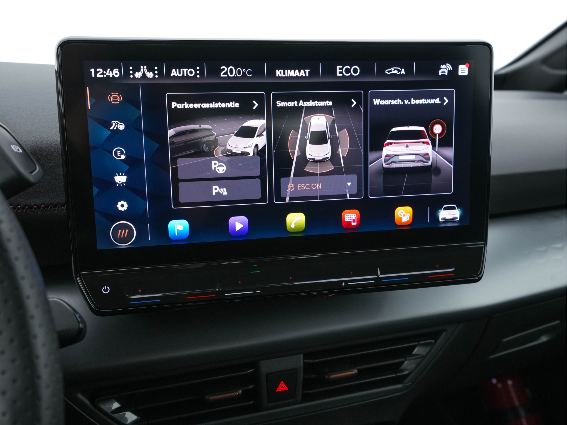 CUPRA Born Adrenaline 62 kWh [ 3-Fase ] {SOH-95%} (INCL-BTW) *HEAT-PUMP | ADAPTIVE-CRUISE | FULL-LED | MICROFIBRE | TOPVIEW | BLIND-SPOT | KEYLESS | NAVI-FULLMAP | ECC | PDC | DIGI-COCKPIT |  CARPLAY | SPORT-SEATS | 19"ALU*