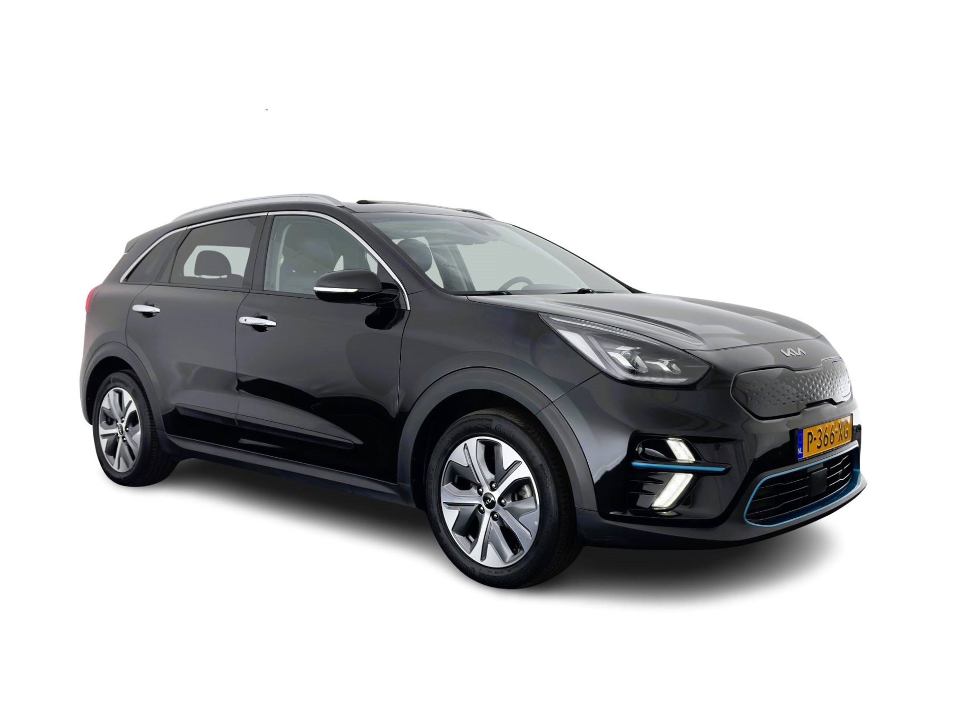 Kia e-Niro ExecutiveLine 64 kWh [ 3-Fase ] {SOH-100%} (INCL-BTW) Aut. *PANO | LEATHER | JBL-AUDIO | FULL-LED | NAVI-FULLMAP | DAB | ADAPTIVE-CRUISE | CAMERA | MEMORY-PACK | LANE-ASSIST | CCS-FASTLOADER | KEYLESS | DIGI-COCKPIT | 17"ALU*