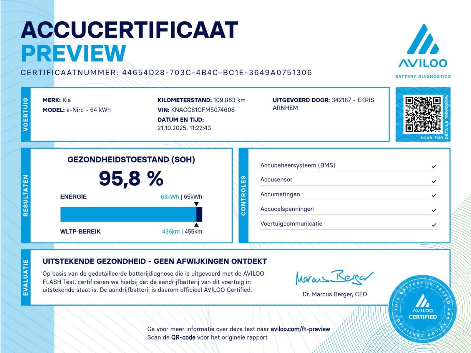 Kia e-Niro ExecutiveLine 64 kWh [ 3-Fase ] Aut. *PANO | LUXURY-LEATHER | JBL-AUDIO | FULL-LED | NAVI-FULLMAP | DAB | ADAPTIVE-CRUISE | CAMERA | MEMORY-PACK | LANE-ASSIST | CCS-FASTLOADER | KEYLESS | DIGI-COCKPIT | TOWBAR | 17"ALU*