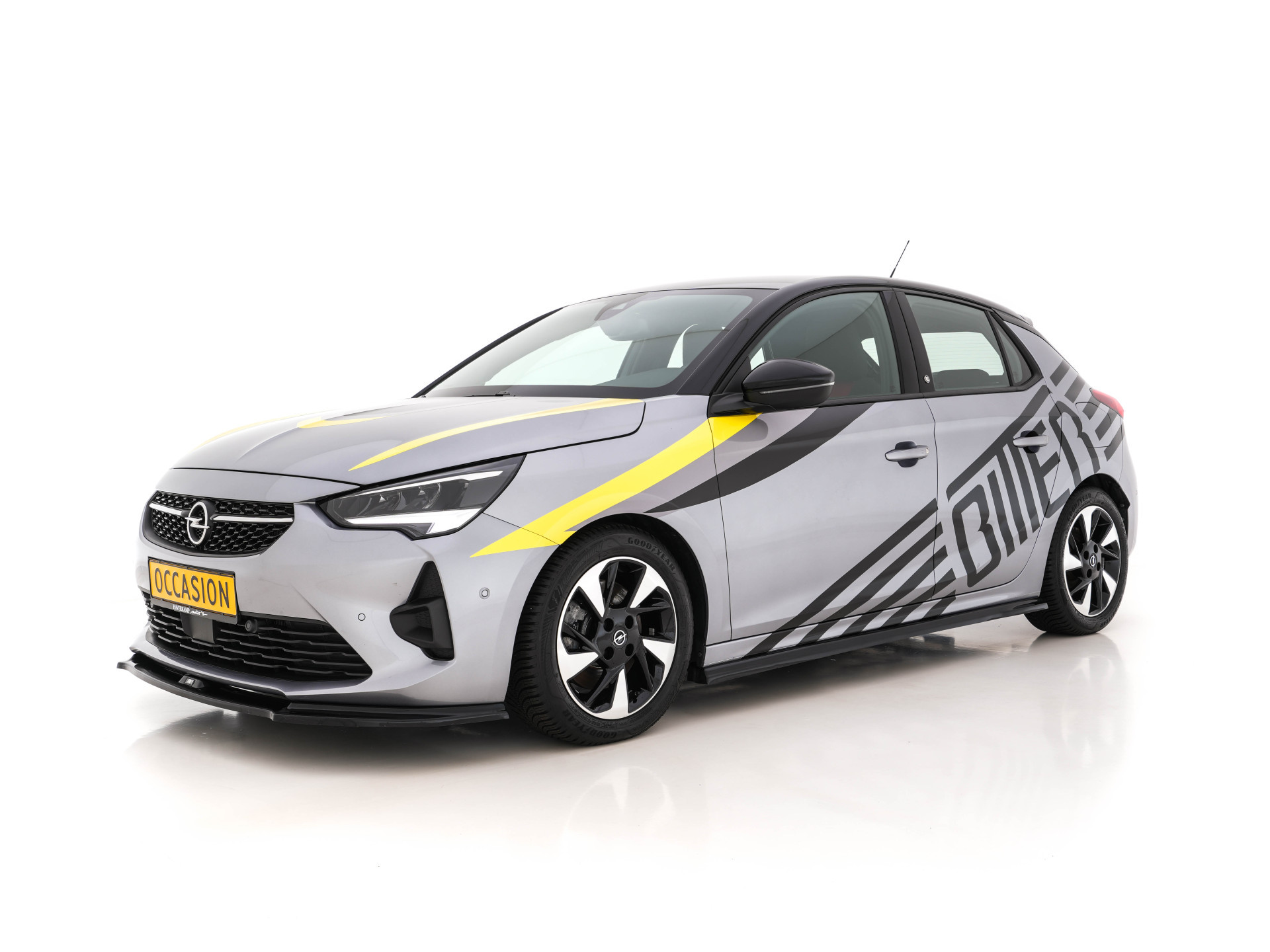 Opel Corsa-e GS-Line Bitter-Edition 50 kWh [ 3-Fase ] (INCL-BTW) Aut.* HEATPUMP | LEATHER-MICROFIBRE | ADAPTIVE-CRUISE | CARPLAY | CCS-FASTLOADER | FULL-LED | HEATED-SPORTSEATS | DAB+ | ECC | LANE-ASSIST | CAMERA | PDC | DIGI-COCKPIT | 17 "ALU*