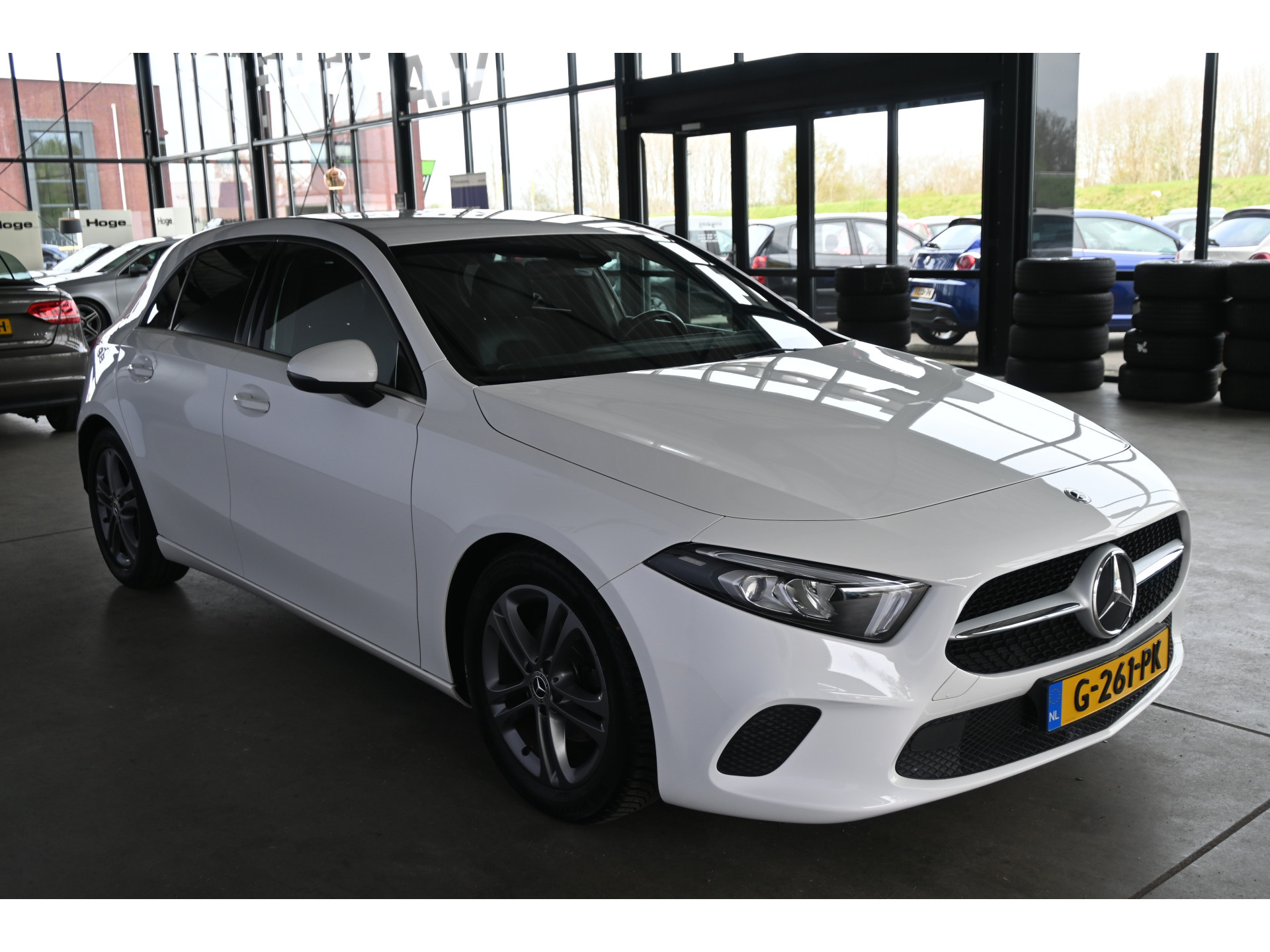 Mercedes-Benz A-klasse 160 AMG Clima High-performance LED-koplampen Navigatie Cruise Control Rijklaarprijs! Inruil Mogelijk!