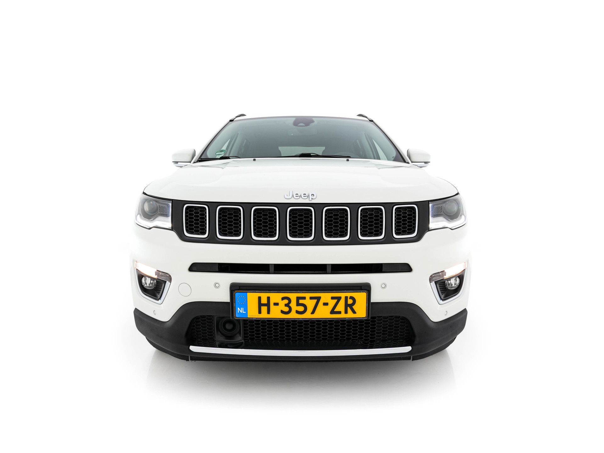 Jeep Compass 1.3T Limited (INCL-BTW) *LEATHER-MICROFIBRE | FULL-LED | NAVI-FULLMAP | KEYLESS | COMFORTSEATS | CAMERA | PRIVACYGLASS | DAB | ECC | PDC | CRUISE | TOWBAR | LANE-ASSIST | CAPRLAY | 18''ALU*