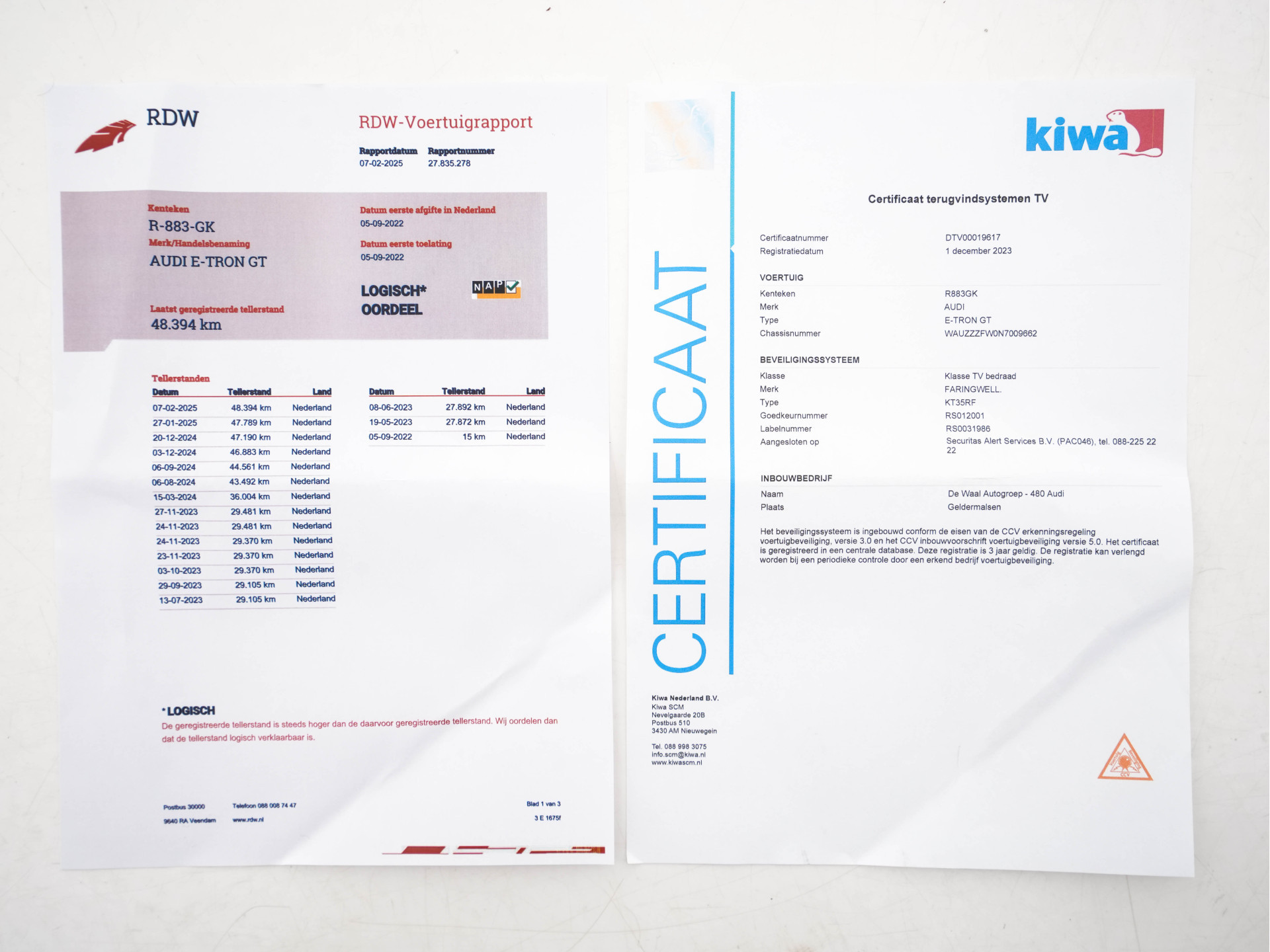 Audi e-tron GT 93 kWh AWD [ 3-Fase ] {SOH-91%} *PANO | LEATHER | BANG/OLUFSEN-AUDIO | HEAD-UP | ADAPT.CRUISE | BLINDSPOT |  MATRIX-LED | AIR-SUSPENSION | SPORT-SEATS | SURROUND-VIEW | KEYLESS | DIGI-COCKPIT | NAVI-FULLMAP | 21"ALU*