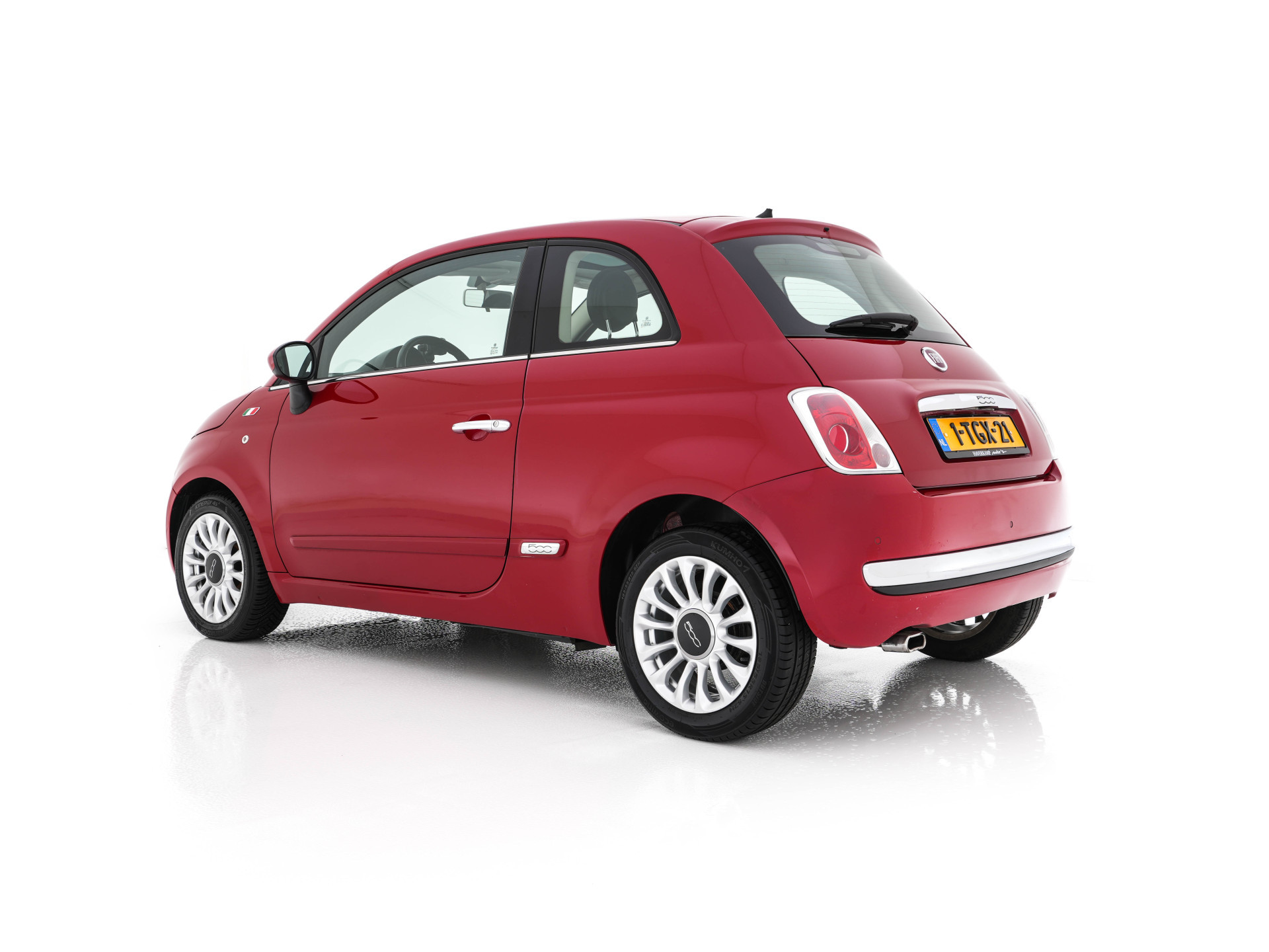 Fiat 500 0.9 TwinAir Lounge *PANO | AIRCO | PDC | COMFORT-SEATS | RADIO-CD/MP3 | CHROME-PACK | 15''ALU*