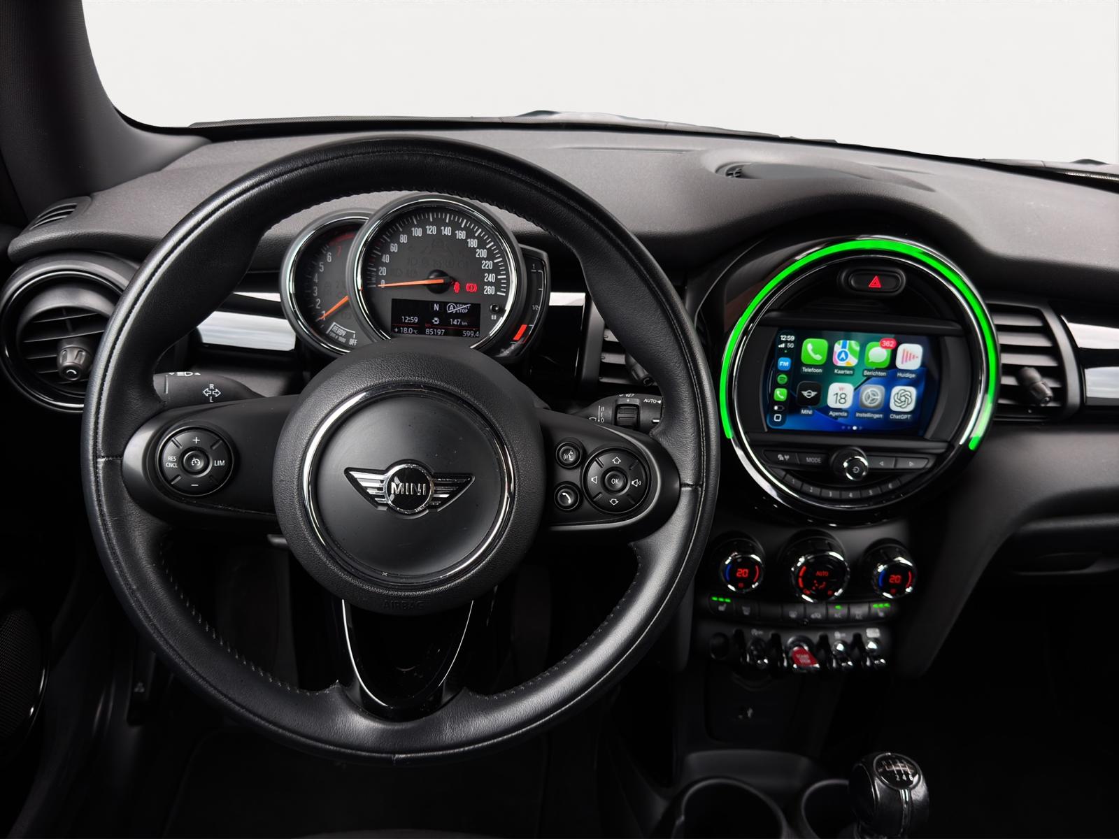MINI 3-Deurs 1.5 Cooper 136PK Chili Apple-Carplay Leer LED